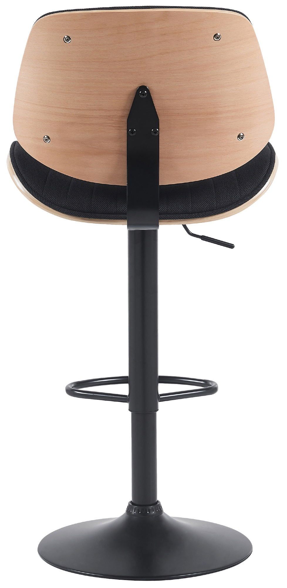 2er Set Barhocker Clawson Stoff schwarz – Ansicht 20