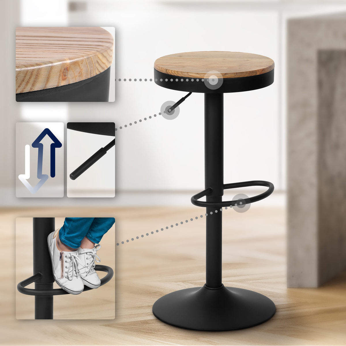 Barhocker Pitas – Ansicht 4