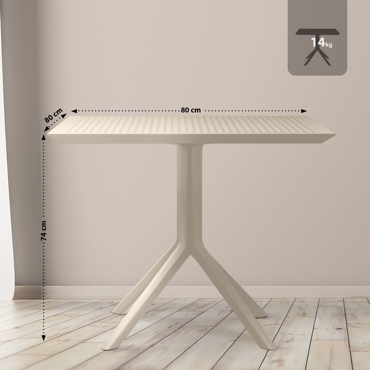 Tisch Sky 80 cm – Ansicht 9