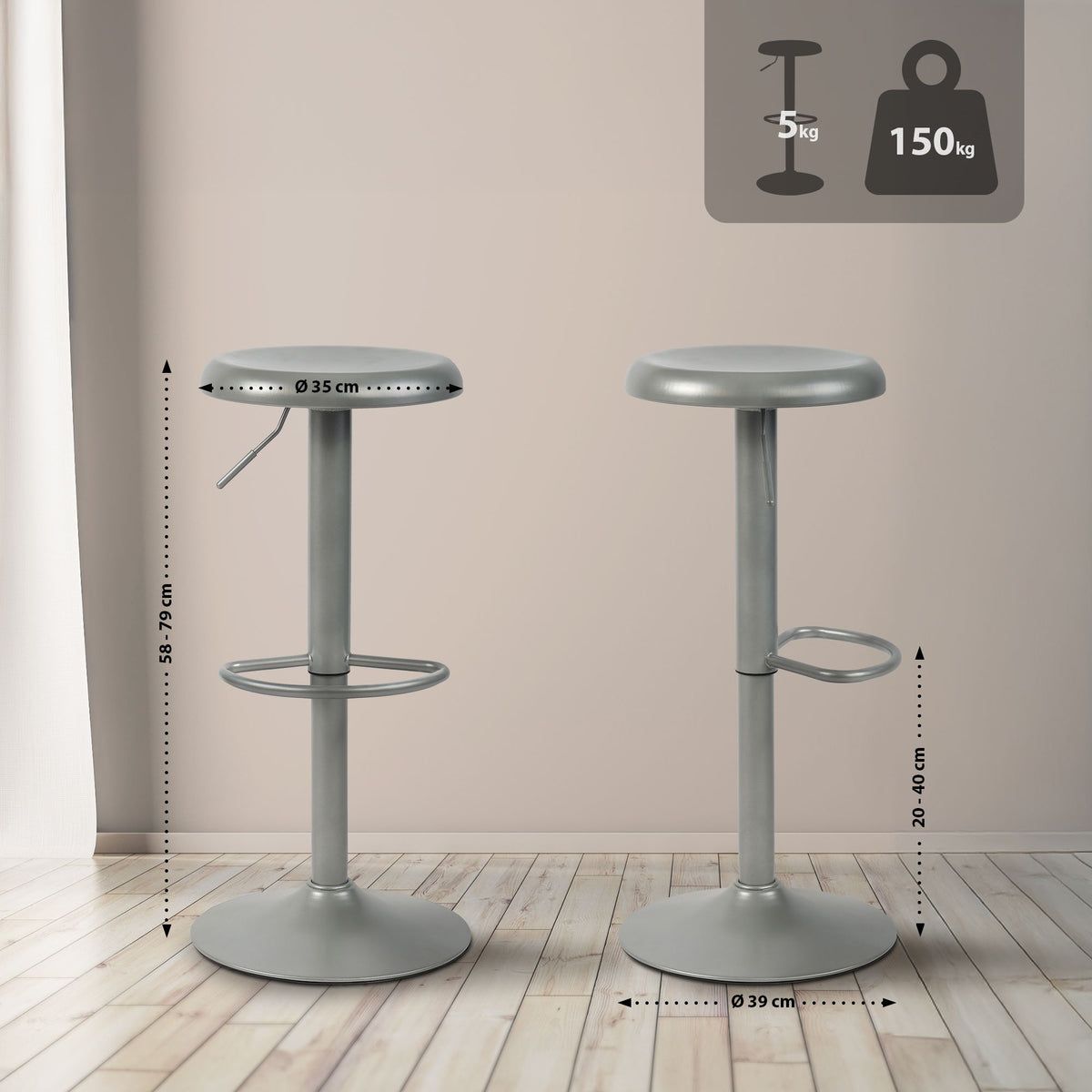 Barhocker Williston – Ansicht 18