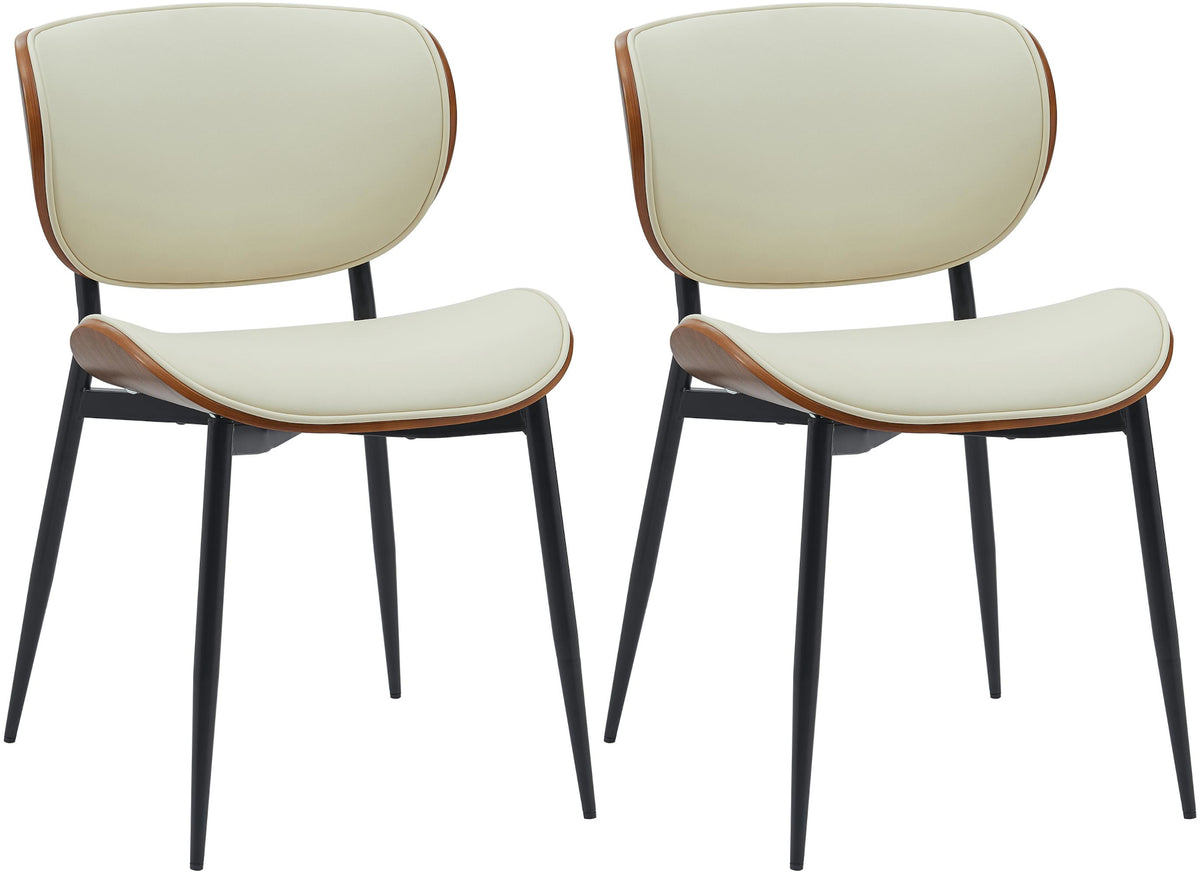 2er Set Esszimmerstuhl Enid Kunstleder – Ansicht 8