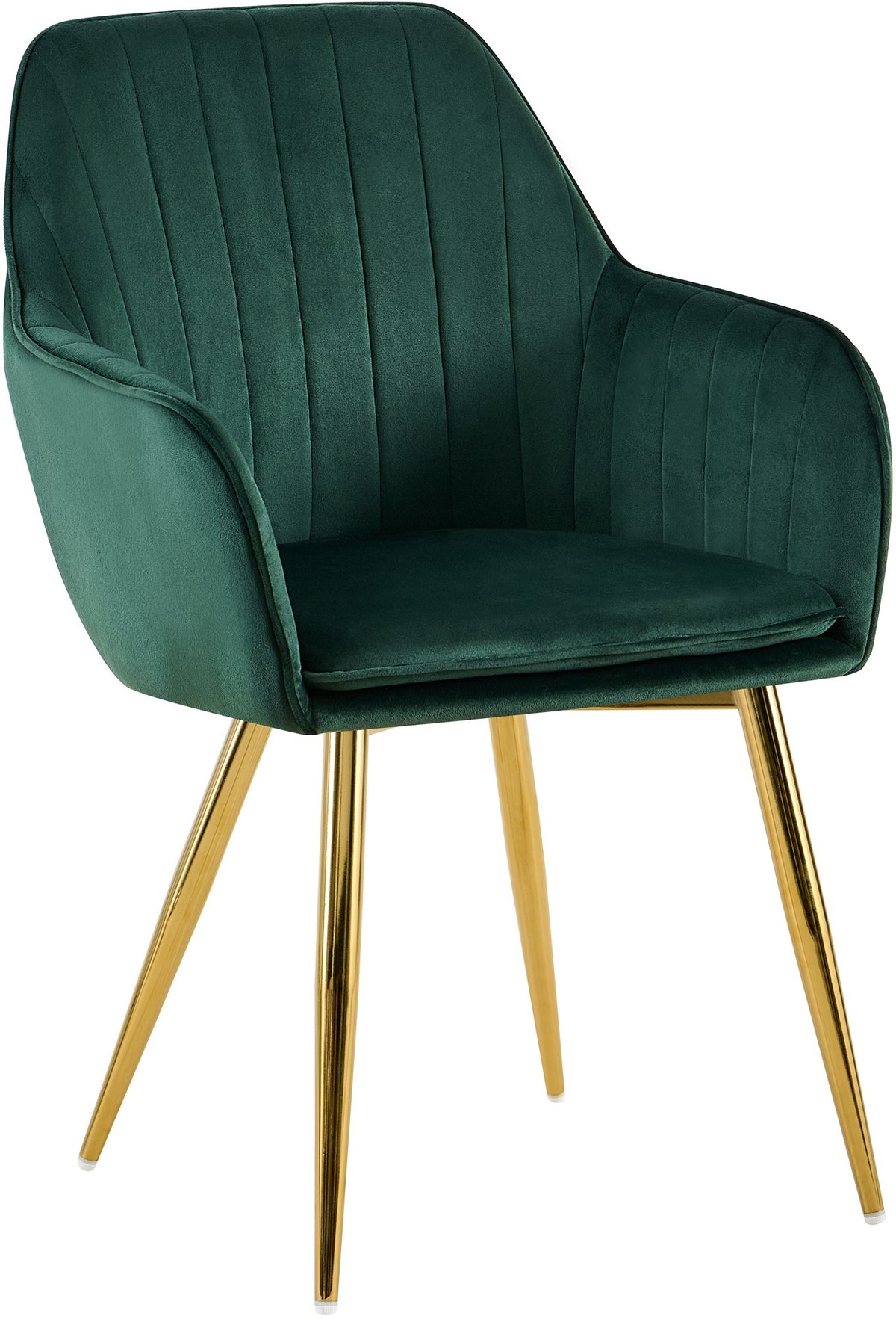 Esszimmerstuhl Cheryl Samt gold – Ansicht 8