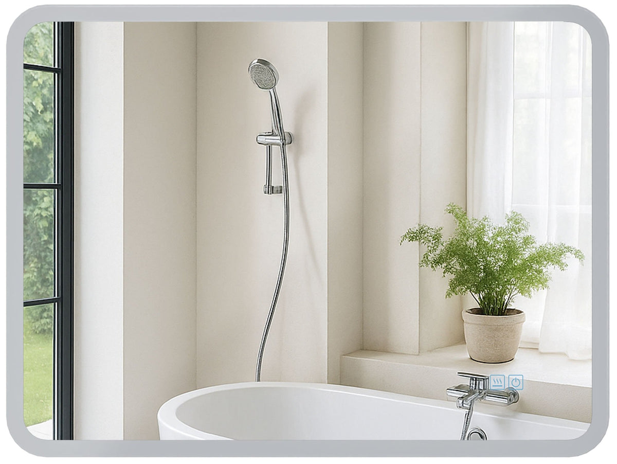 Badspiegel Jericho 60x80 ohne Bluetooth – Ansicht 6