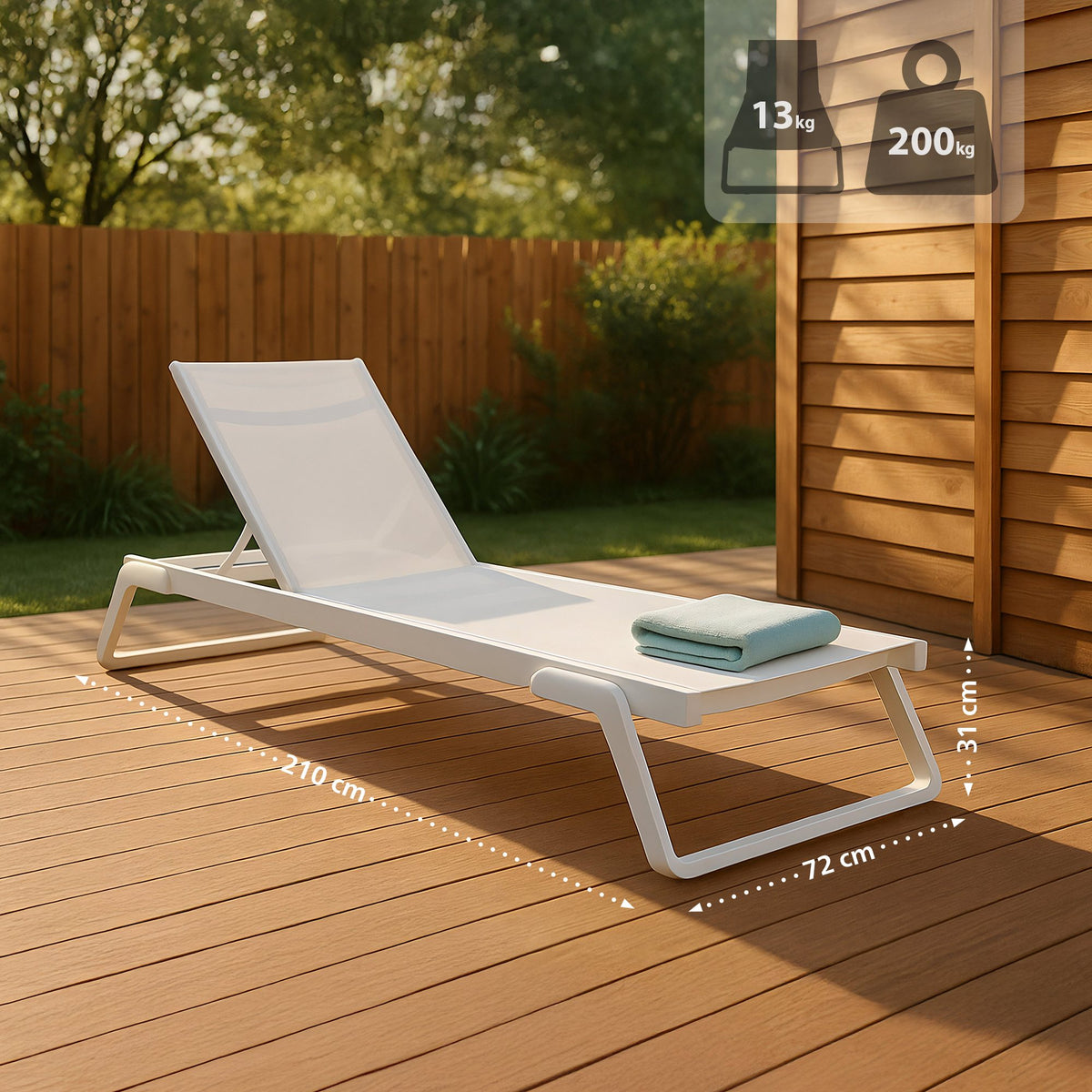 Sonnenliege Tropic – Ansicht 2