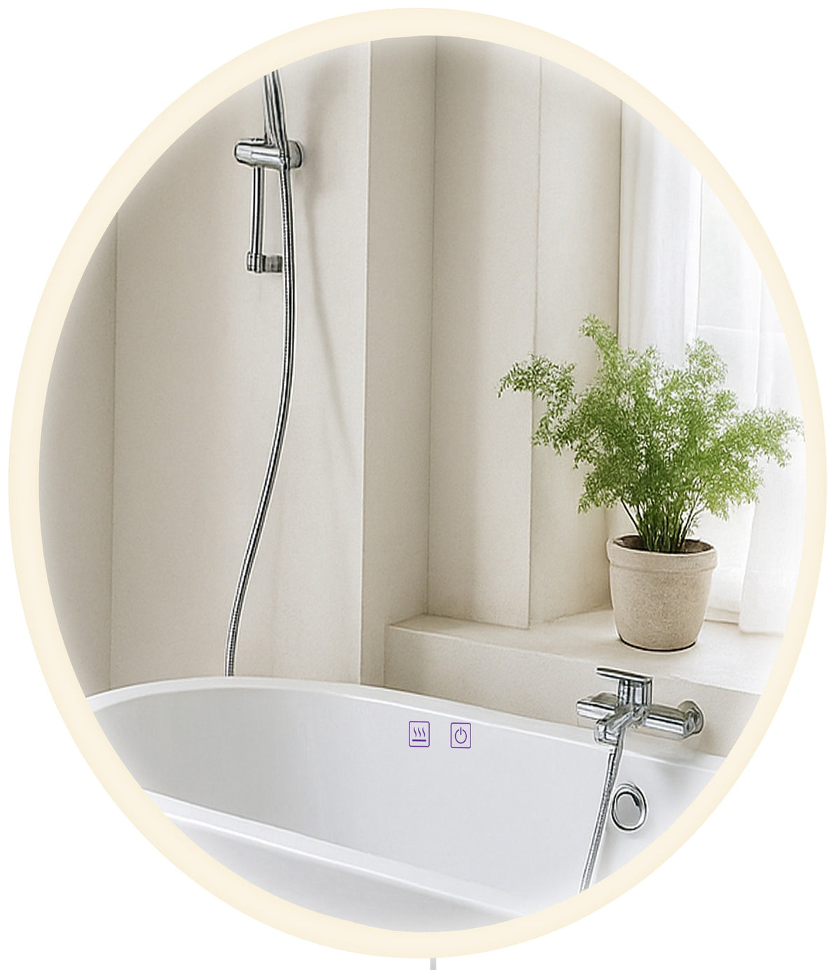 Badspiegel Laconia 60 ohne Bluetooth – Ansicht 6
