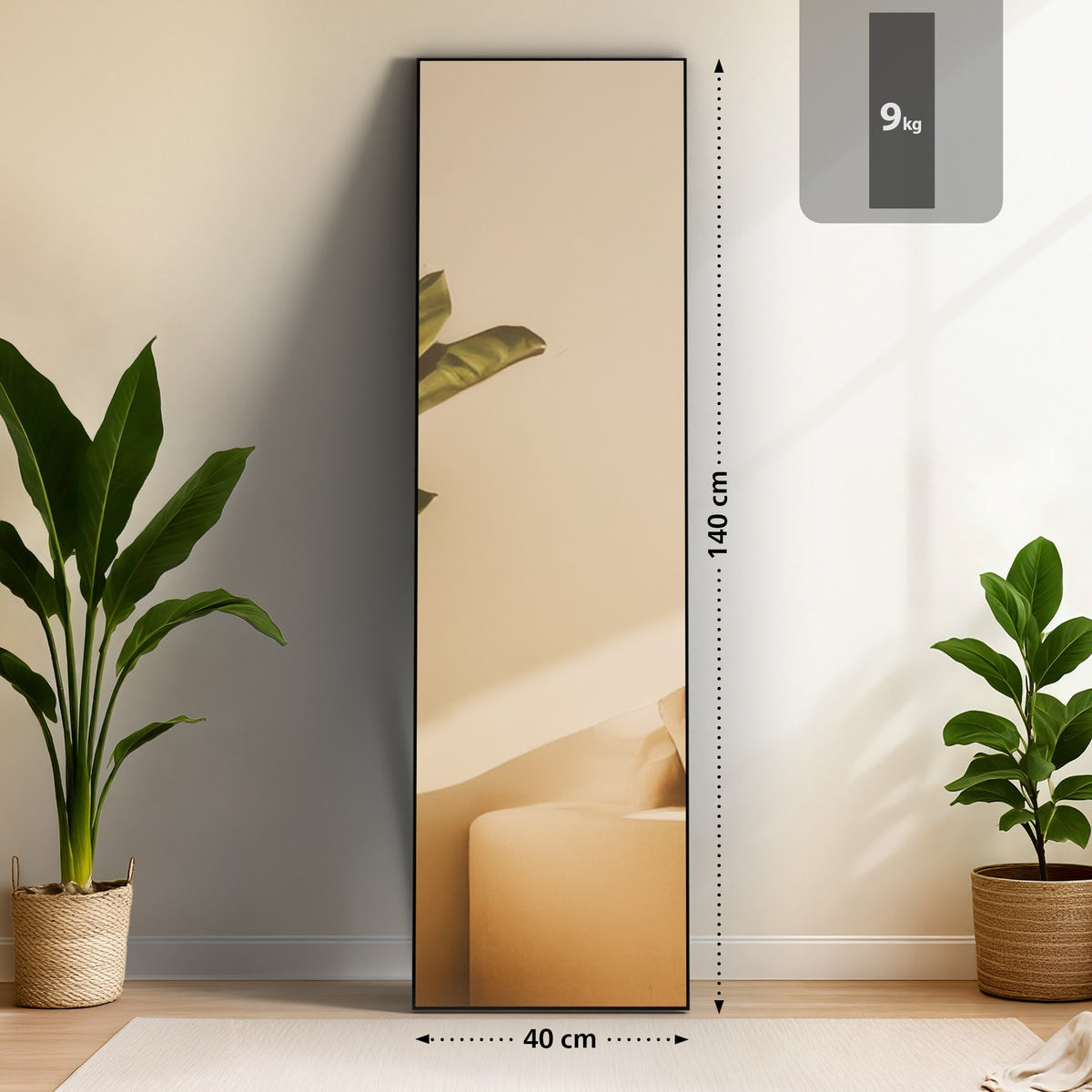 Spiegel Benicia 140x40 cm – Ansicht 2