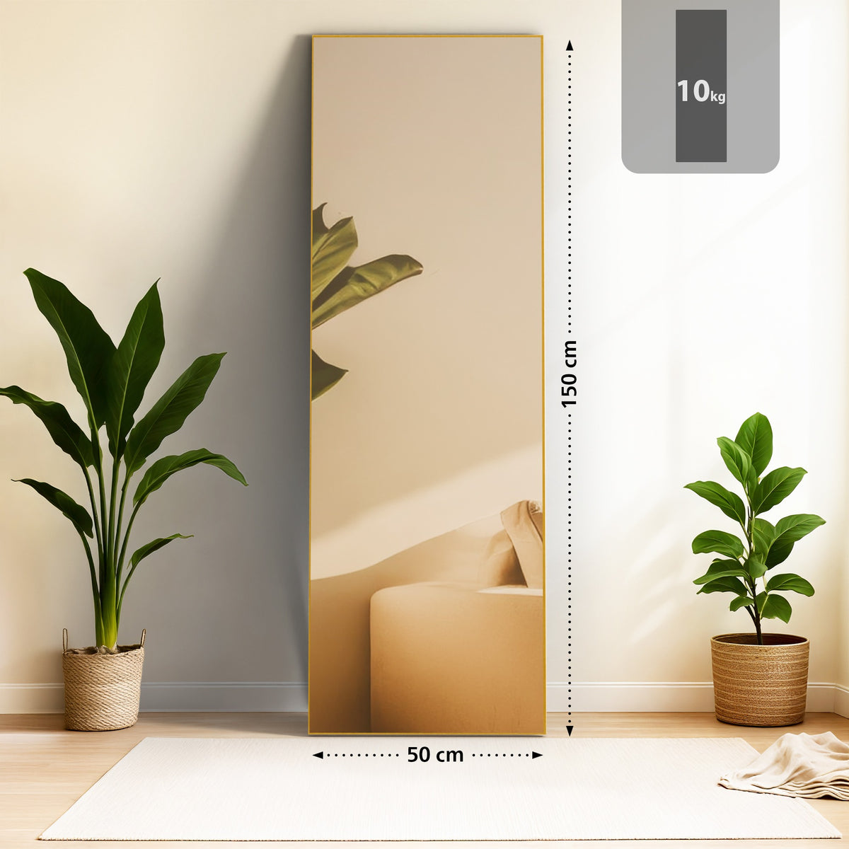 Spiegel Benicia 150x50 cm – Ansicht 9