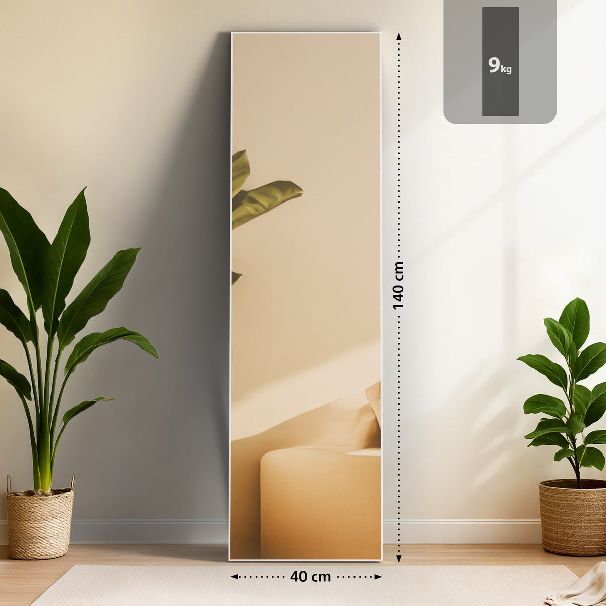 Spiegel Benicia 140x40 cm – Ansicht 16