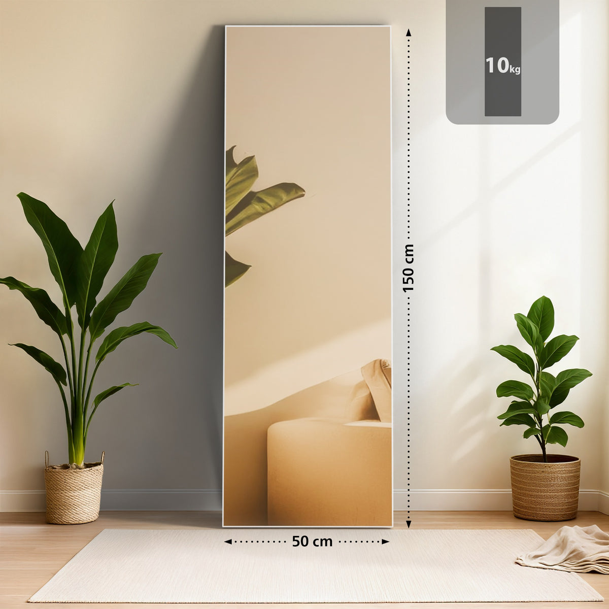 Spiegel Benicia 150x50 cm – Ansicht 16