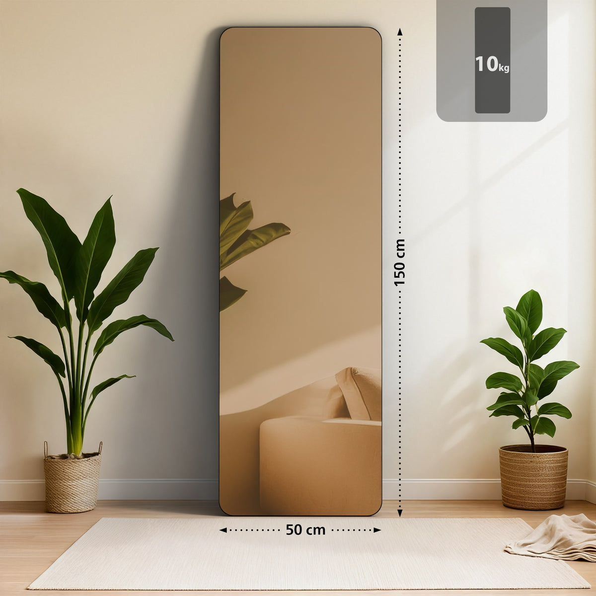 Spiegel Gurnee 150x50 cm – Ansicht 2