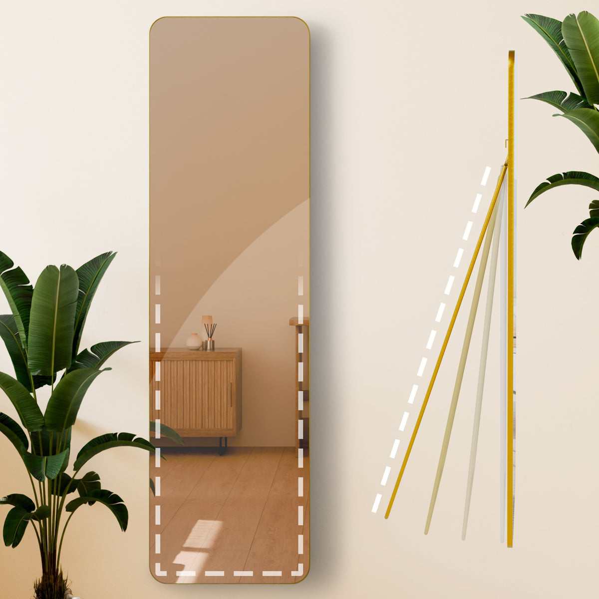 Spiegel Gurnee 140x40 cm – Ansicht 10