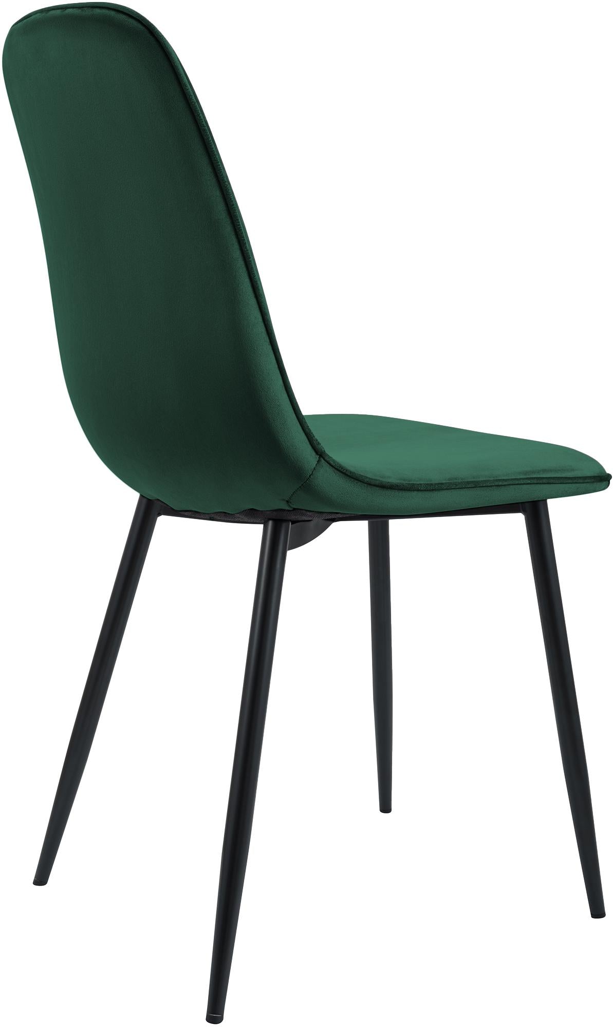 2er Set Esszimmerstuhl Maryam Samt – Ansicht 6