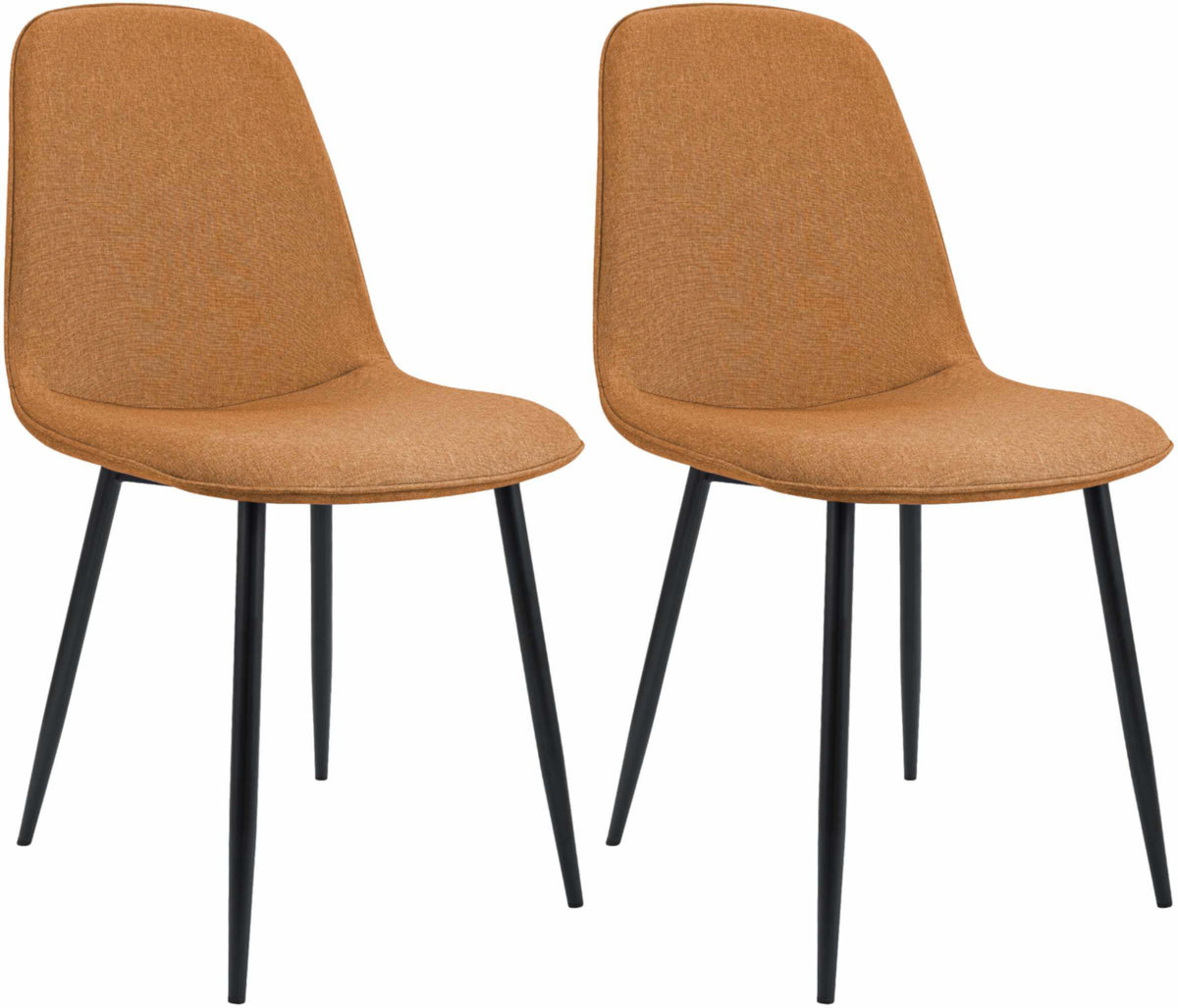 2er Set Esszimmerstuhl Maryam Stoff – Ansicht 8