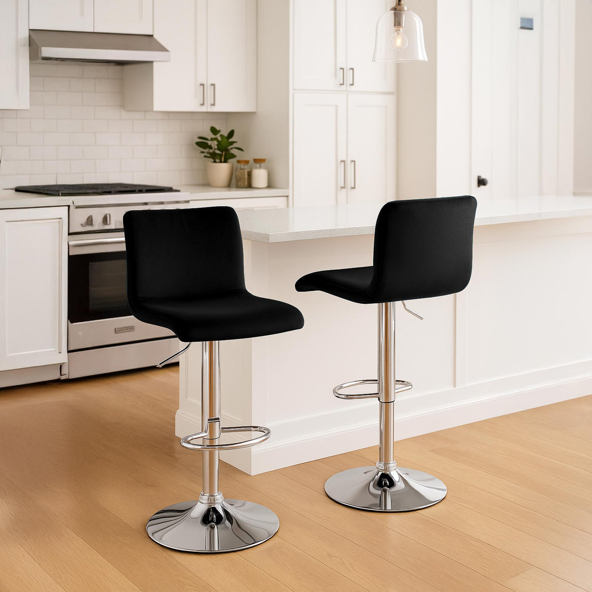 Barhocker Hoover Samt C – Ansicht 3