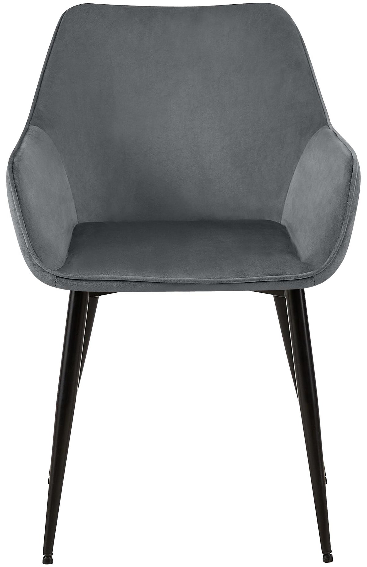 2er Set Esszimmerstuhl Luena Samt – Ansicht 11