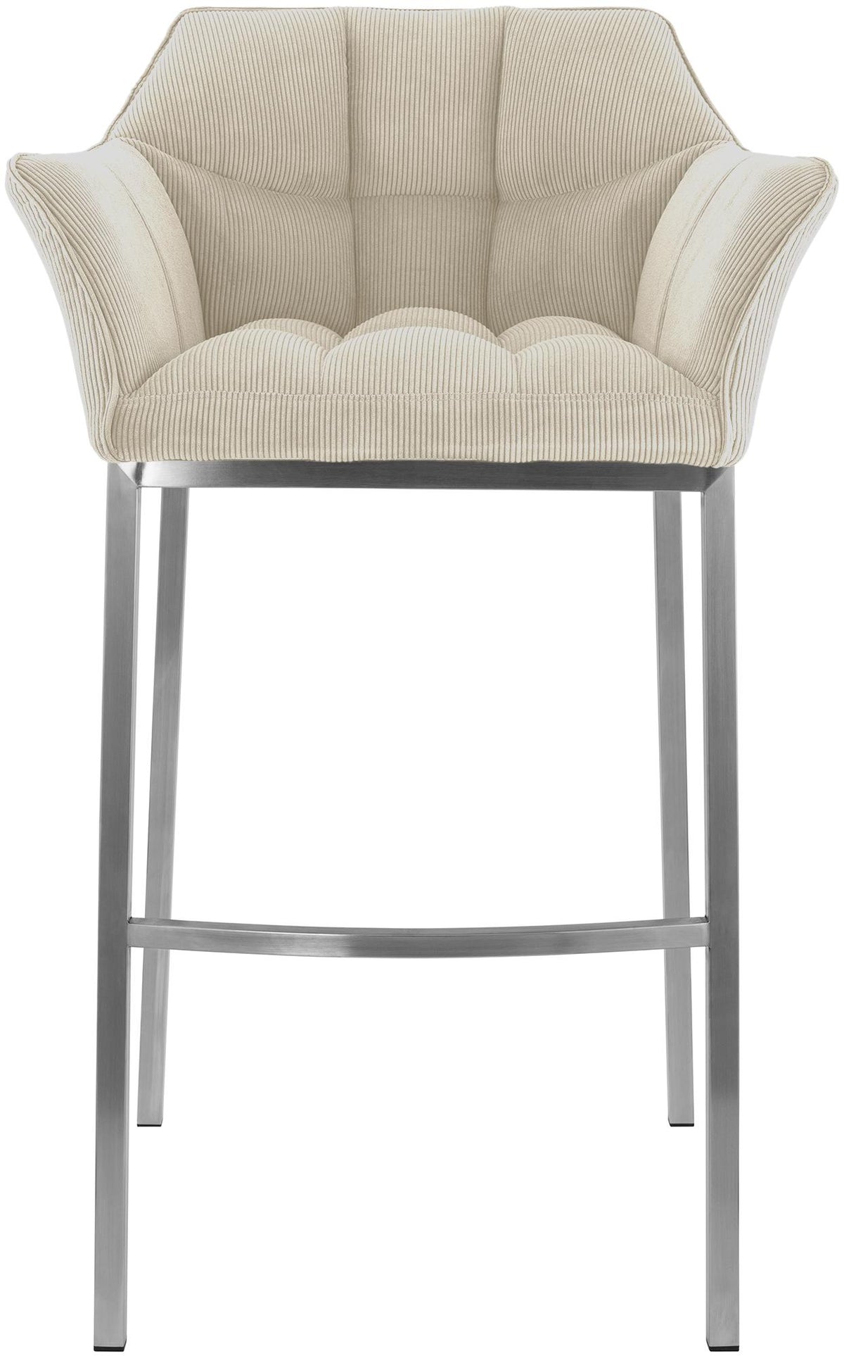 Barhocker Damaso E Cord mit 4-Fuß Gestell – Ansicht 5