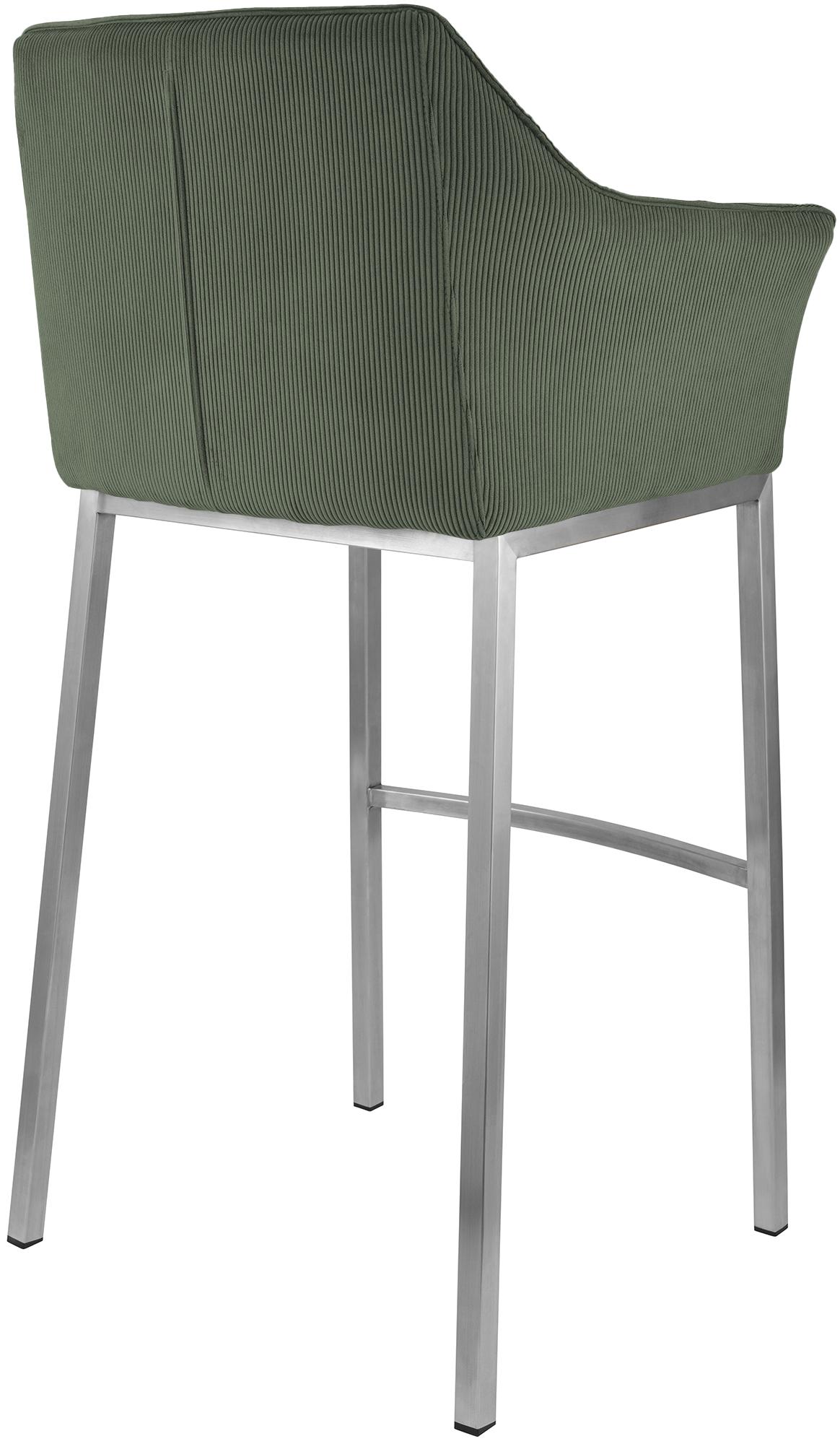Barhocker Damaso E Cord mit 4-Fuß Gestell – Ansicht 20