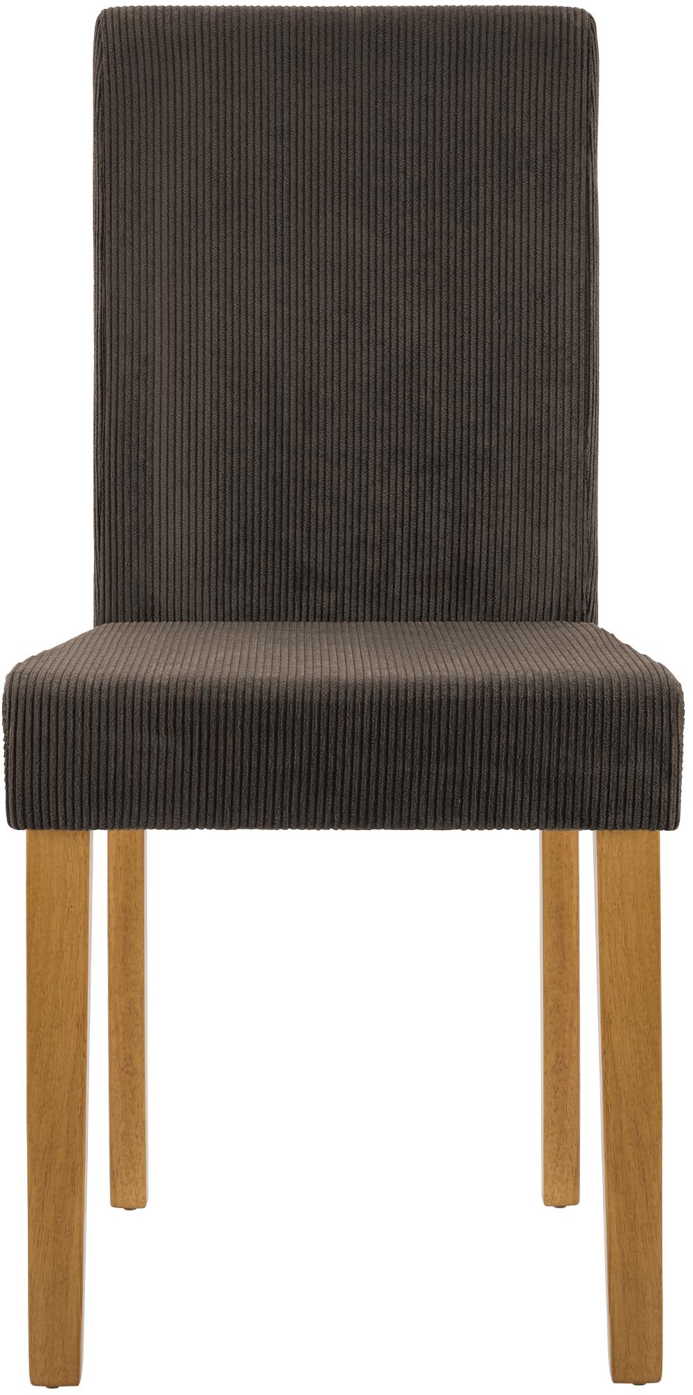 2er Set Esszimmerstuhl Ina Cord antik hell – Ansicht 18