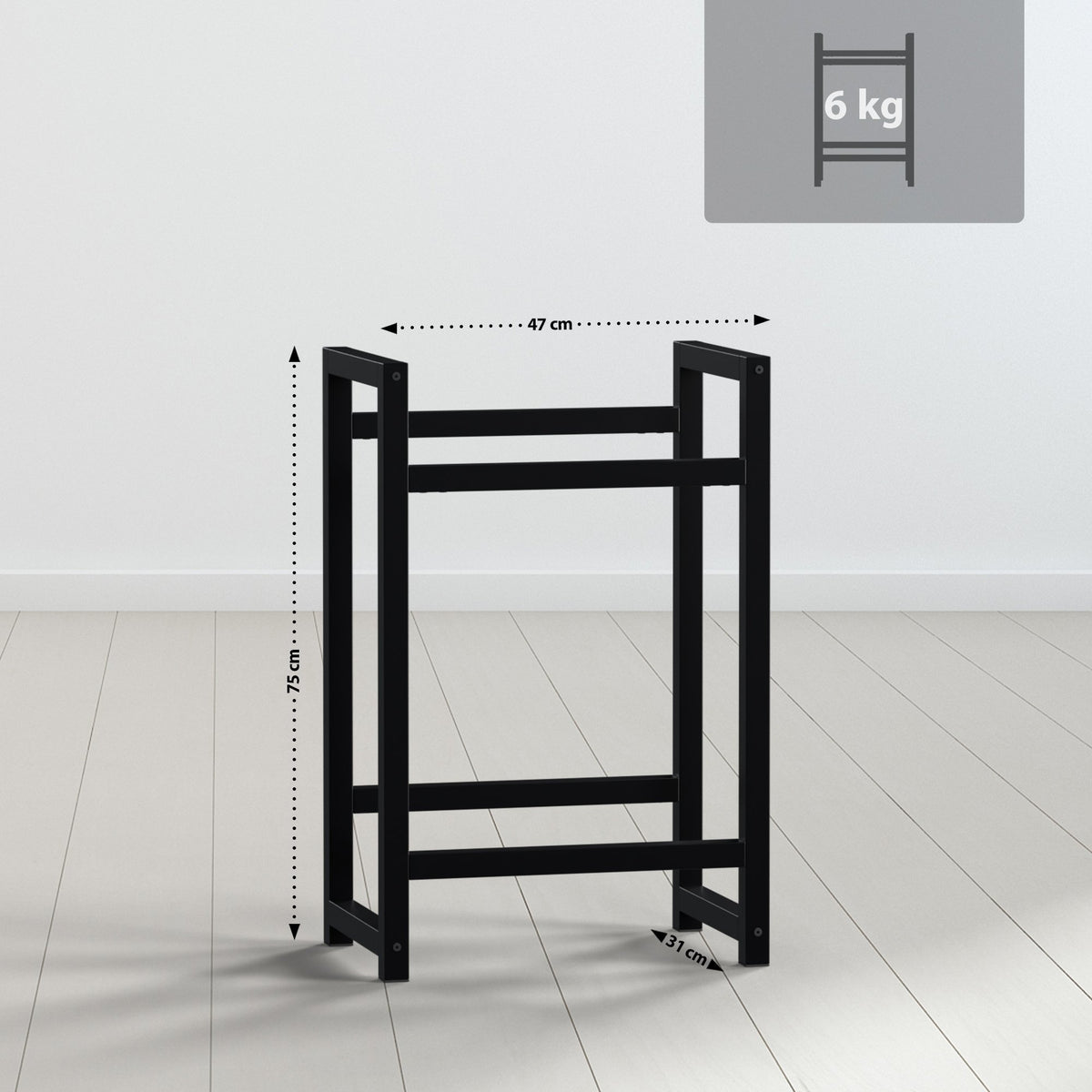 2er Getränkekistenständer Stack – Ansicht 9