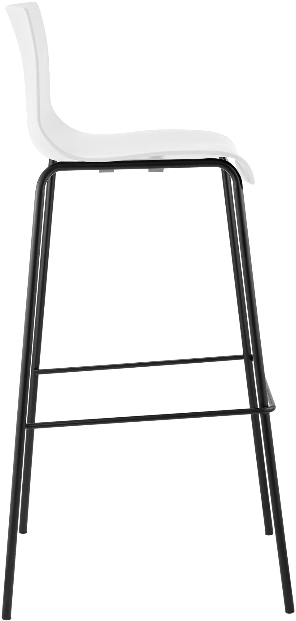 Barhocker Hoover 4-Fuß Gestell schwarz – Ansicht 5