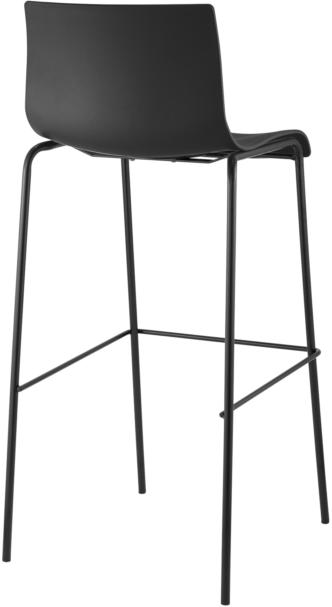 Barhocker Hoover 4-Fuß Gestell schwarz – Ansicht 20