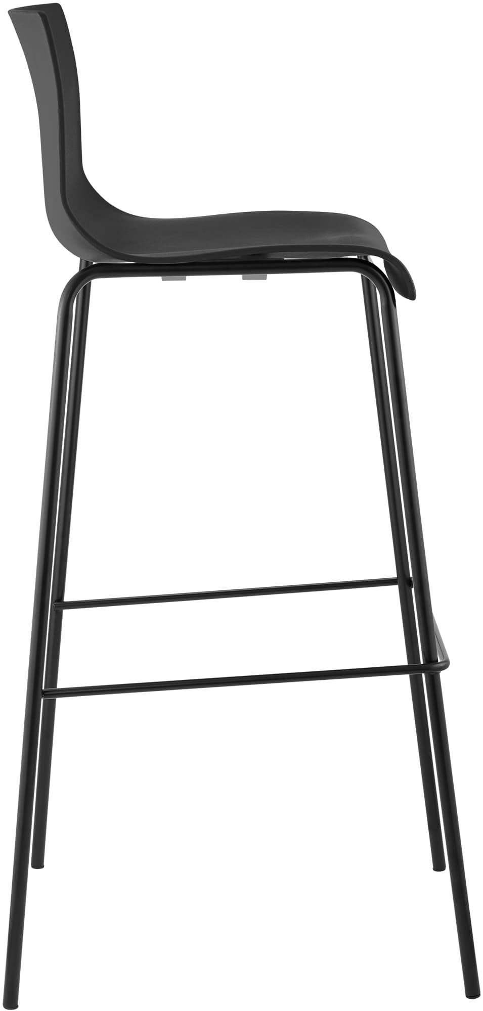 Barhocker Hoover 4-Fuß Gestell schwarz – Ansicht 19