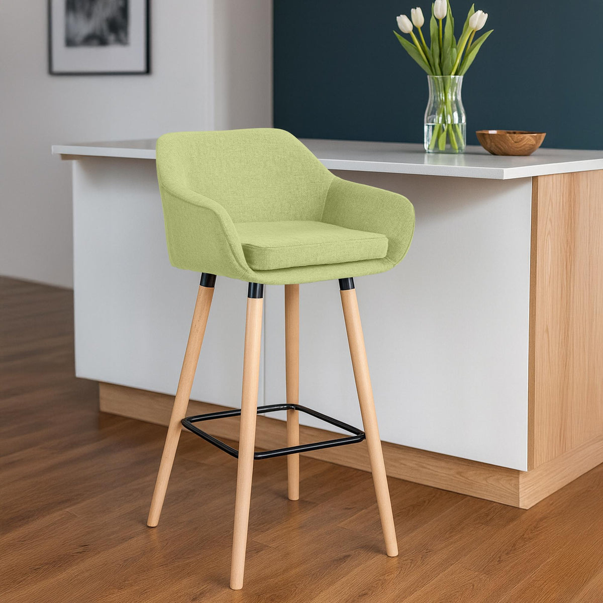 2er Set Barhocker Grant Stoff – Ansicht 17