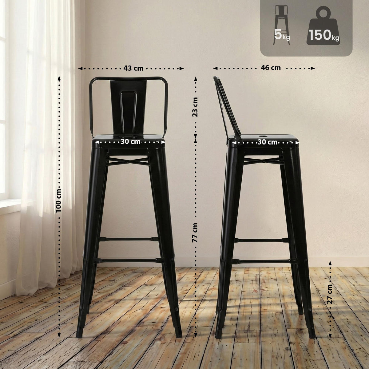 Barhocker Mason – Ansicht 16