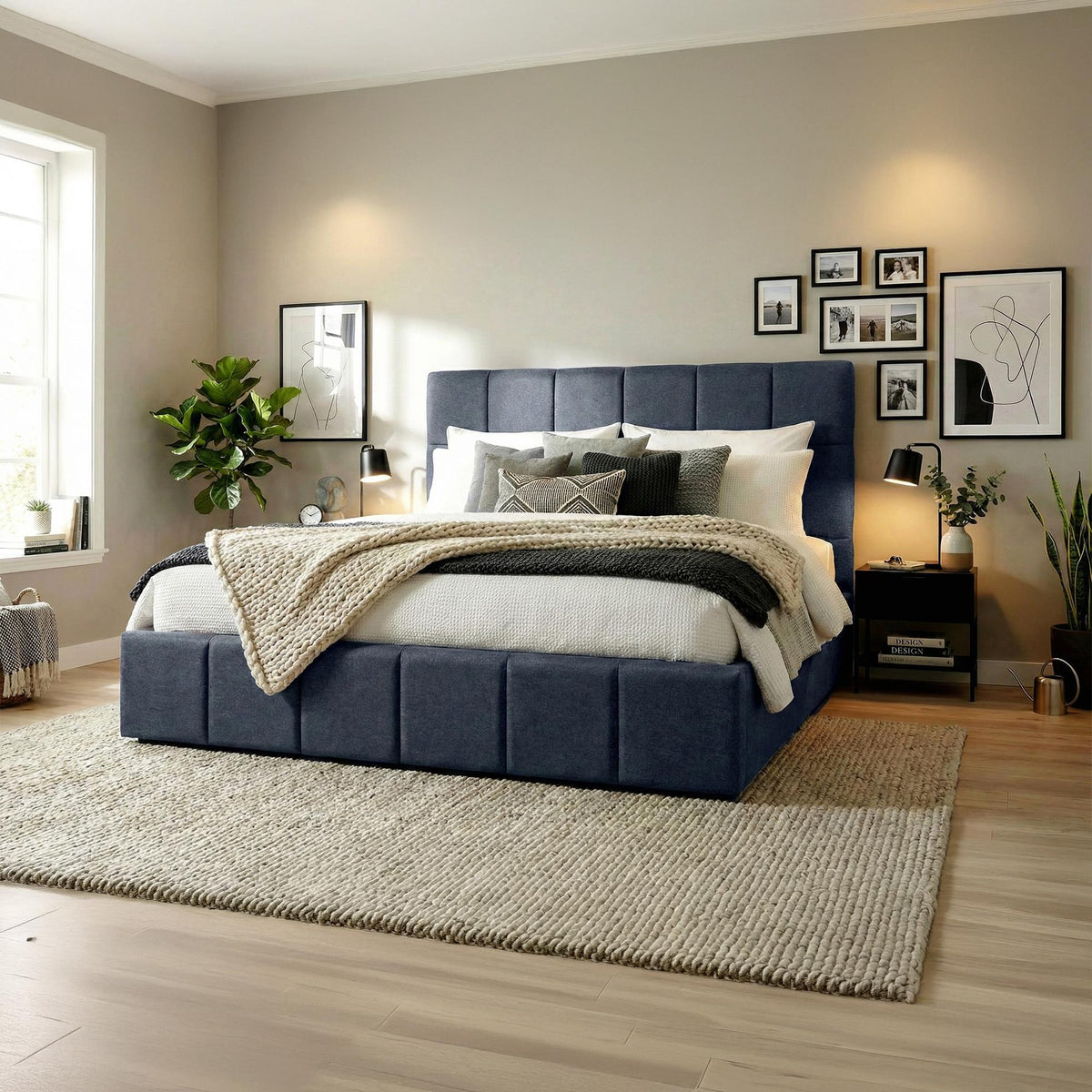 Bett Ladia Stoff 160x200 cm – Ansicht 3