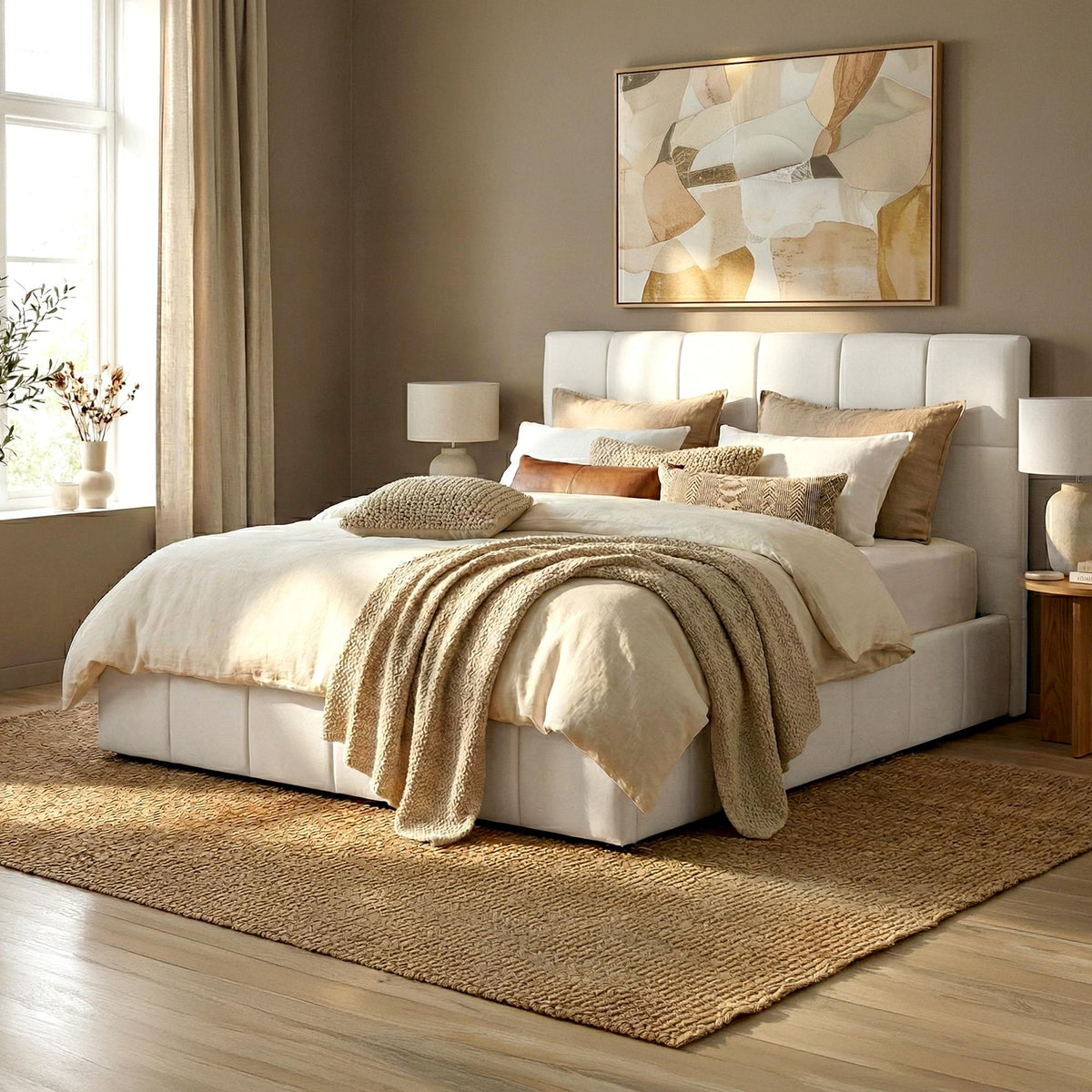 Bett Ladia Stoff 160x200 cm – Ansicht 10