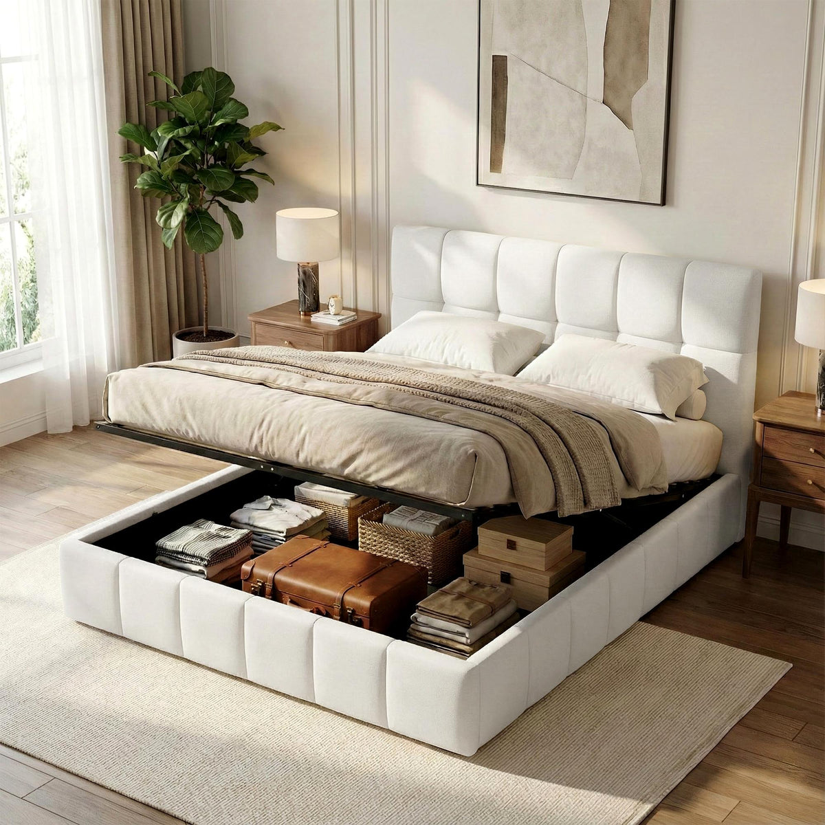 Bett Ladia Stoff 160x200 cm – Ansicht 8