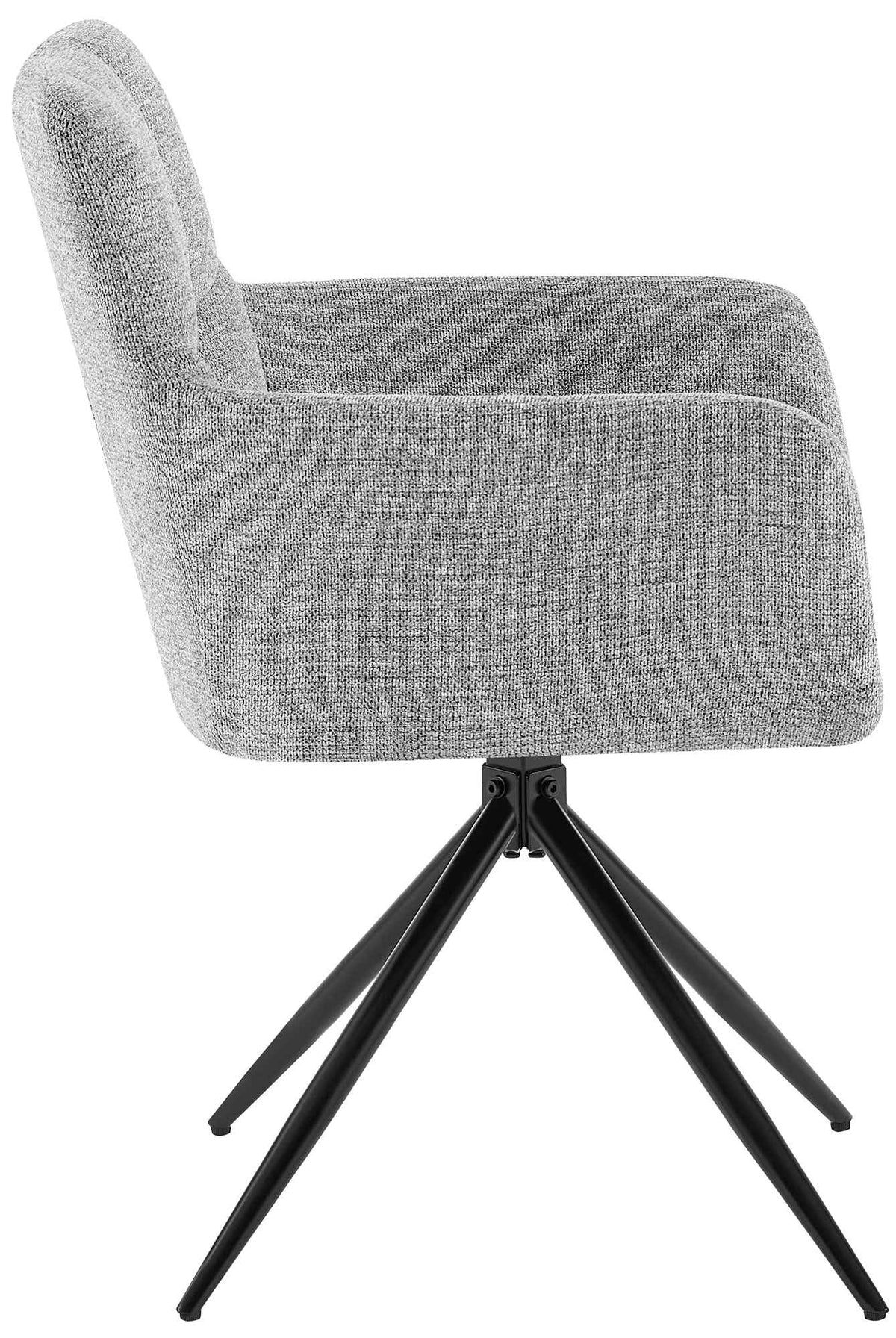 2er Set Esszimmerstuhl Jonah Stoff – Ansicht 19