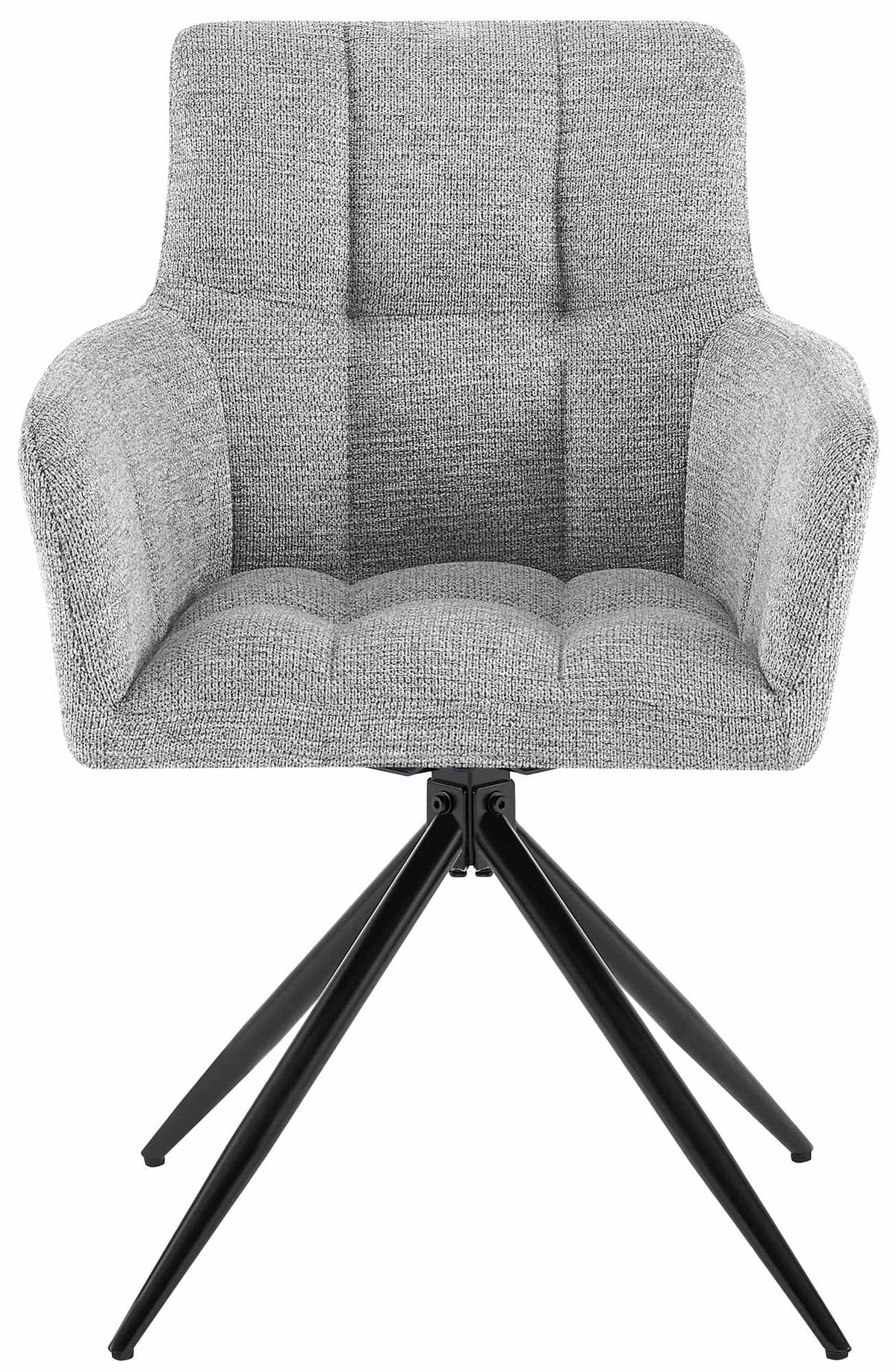 2er Set Esszimmerstuhl Jonah Stoff – Ansicht 18