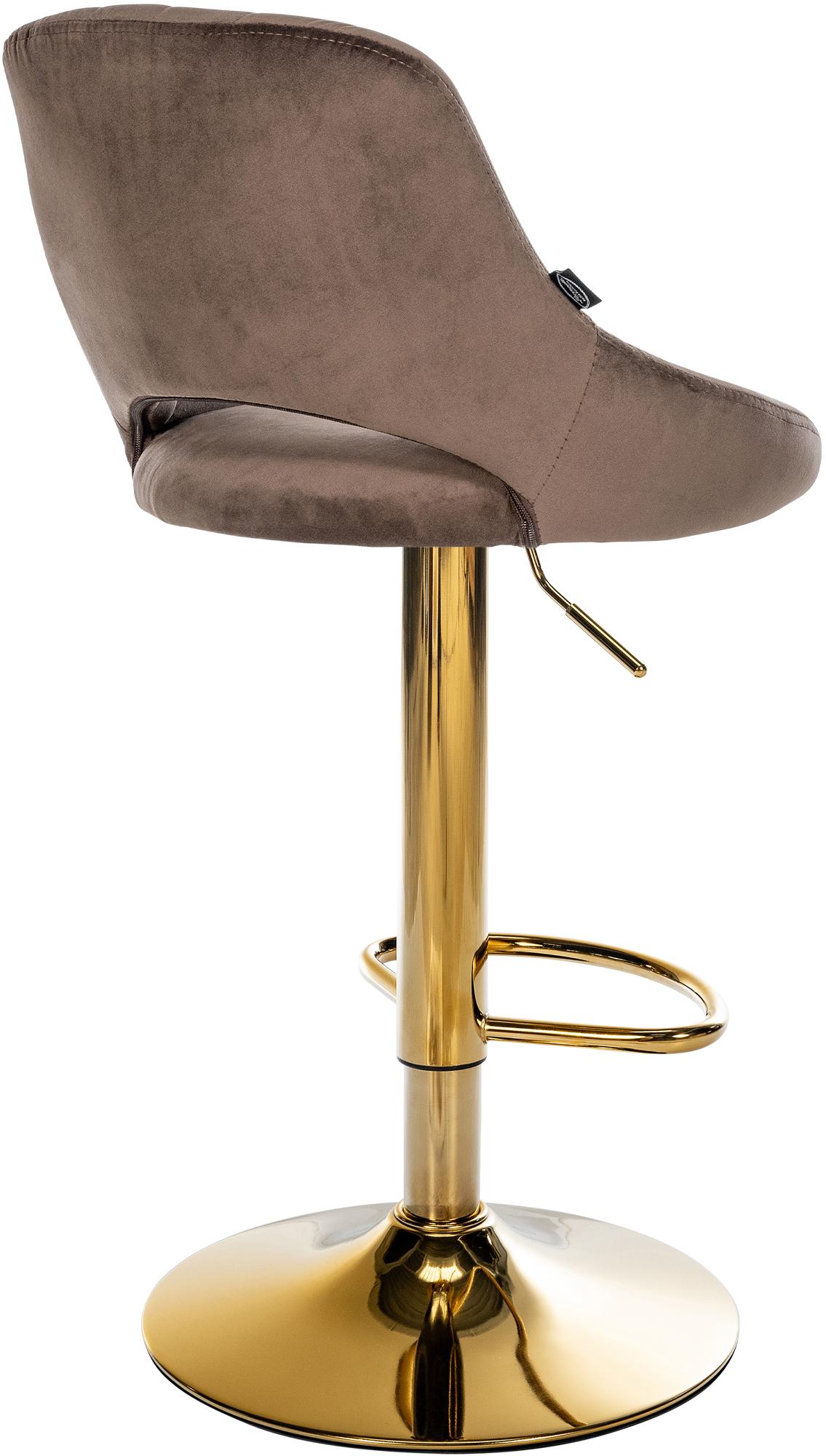 Barhocker Milet Samt gold – Ansicht 13