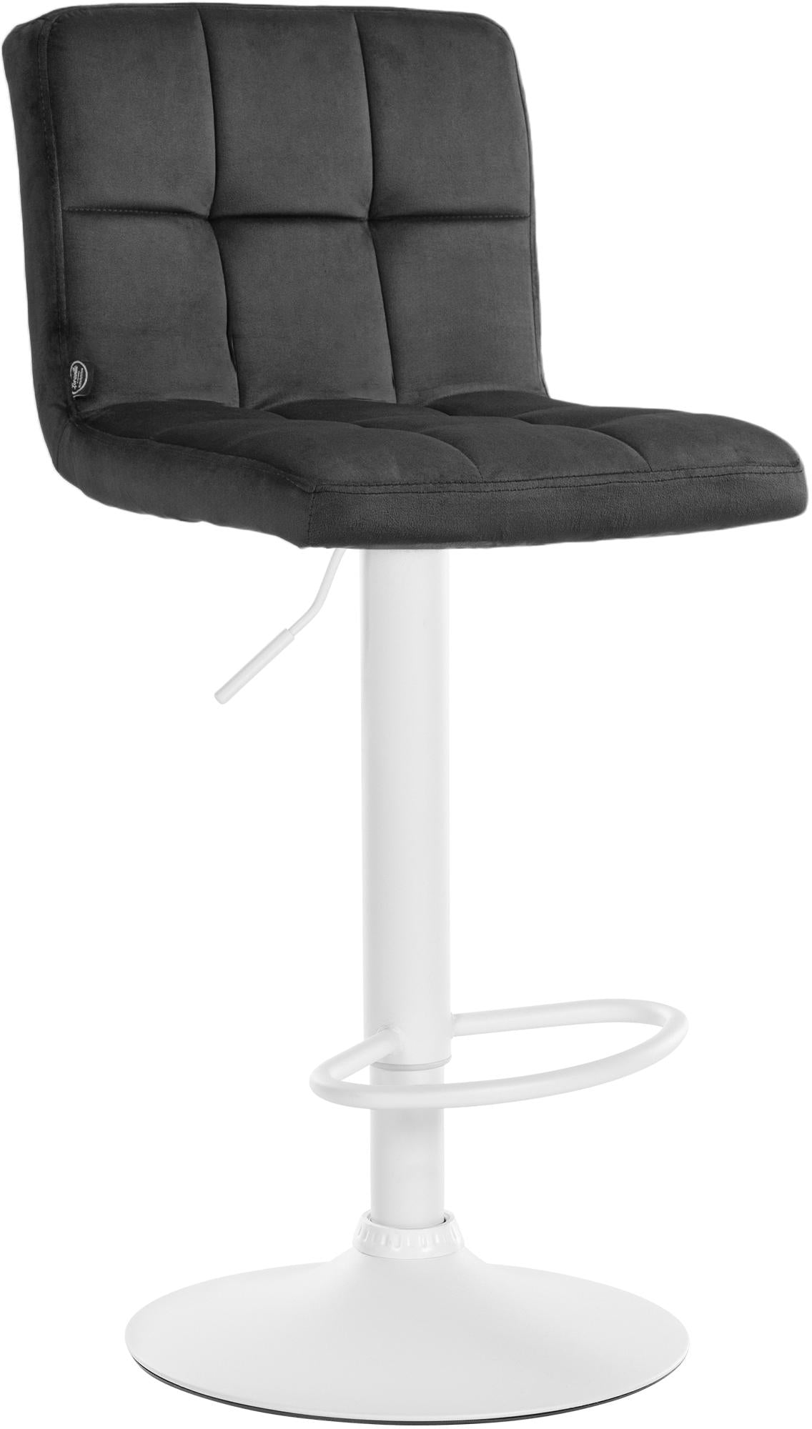 Barhocker Peru Samt weiß – Ansicht 15
