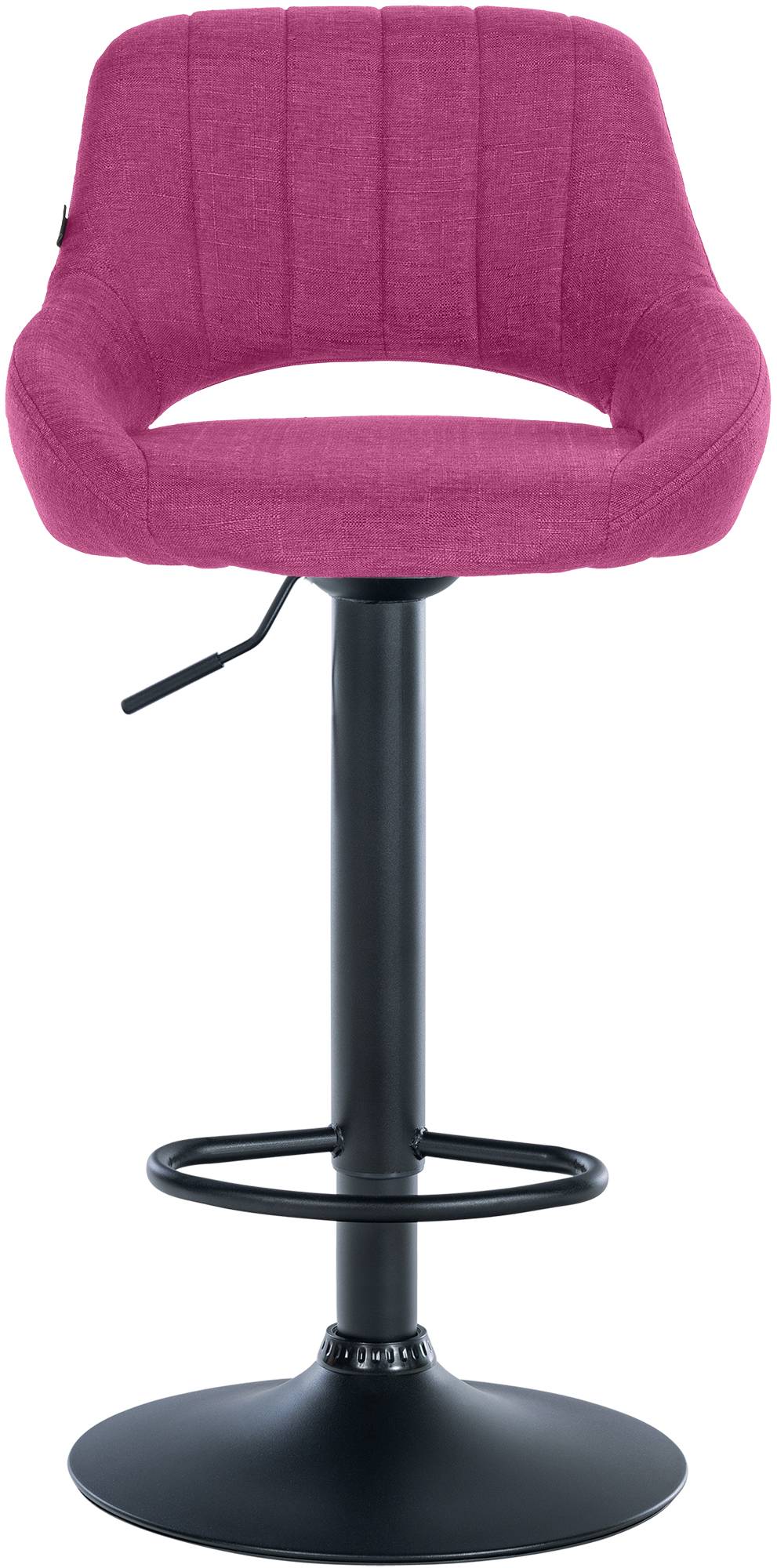 Barhocker Milet Stoff schwarz – Ansicht 4