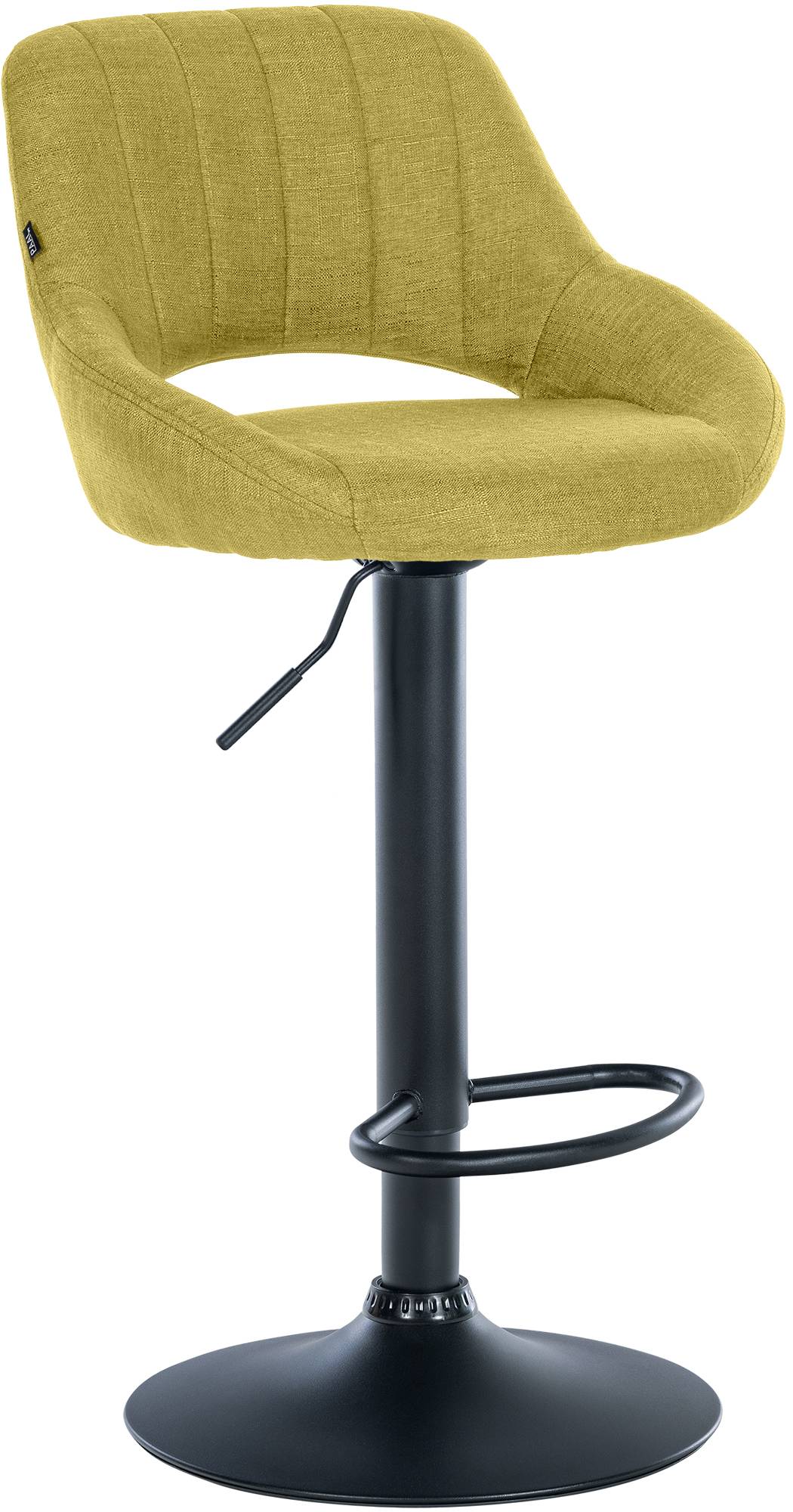 Barhocker Milet Stoff schwarz – Ansicht 8