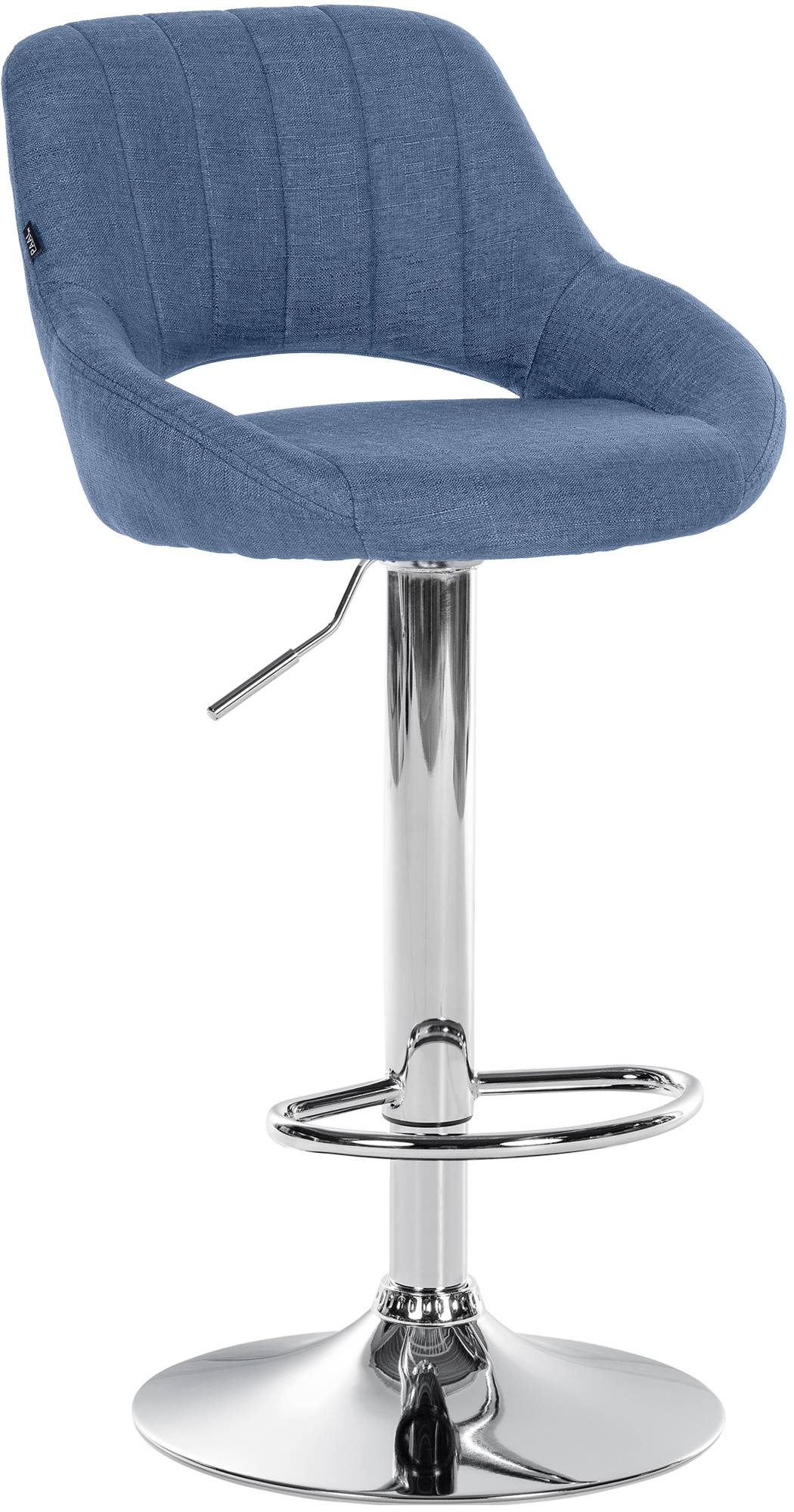 Barhocker Milet Stoff chrom – Ansicht 15
