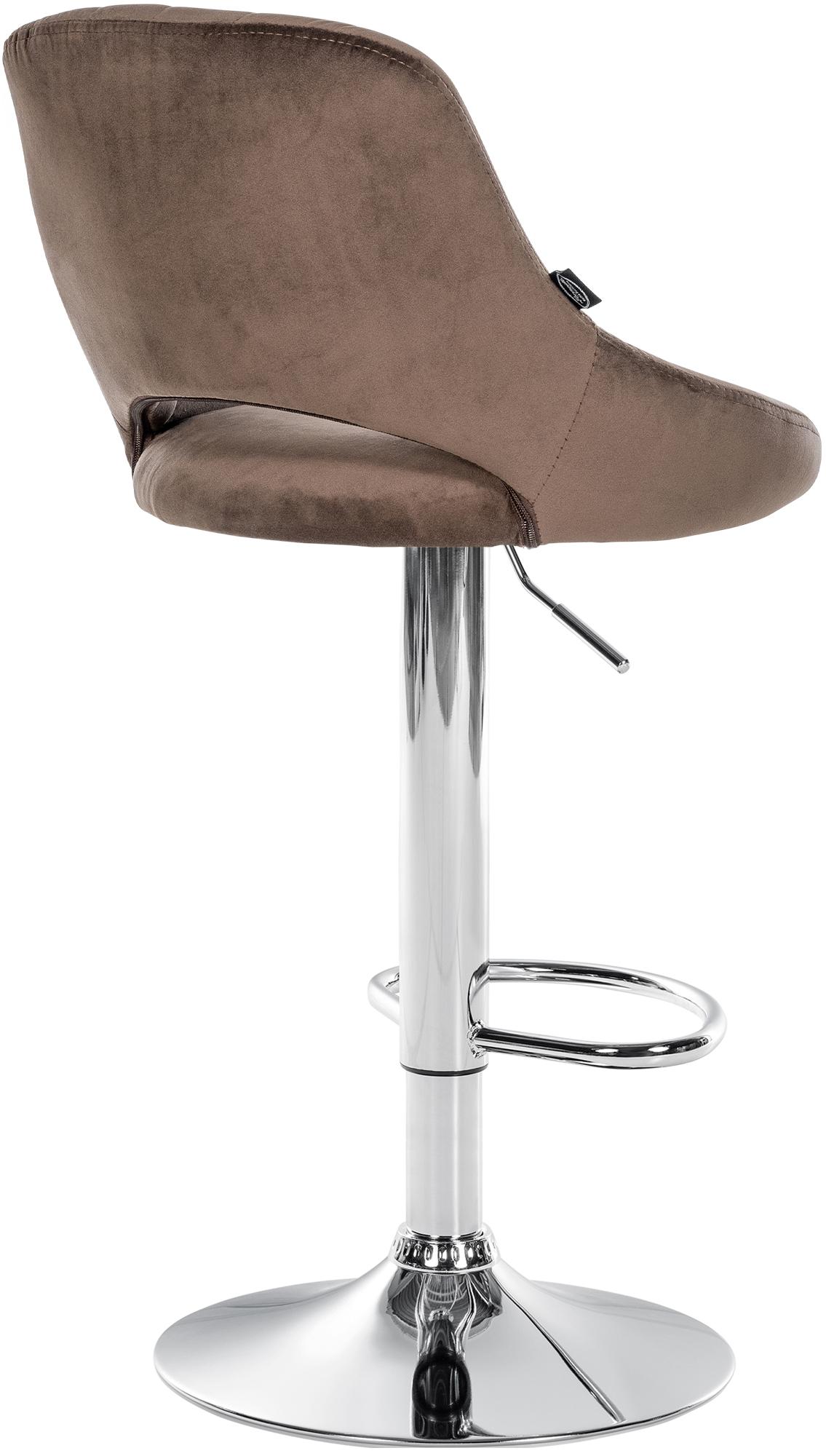 Barhocker Milet Samt chrom – Ansicht 13