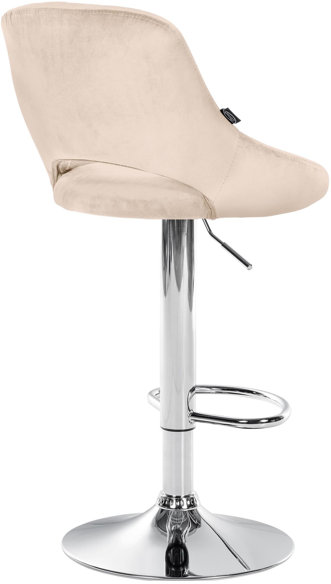 Barhocker Milet Samt chrom – Ansicht 20