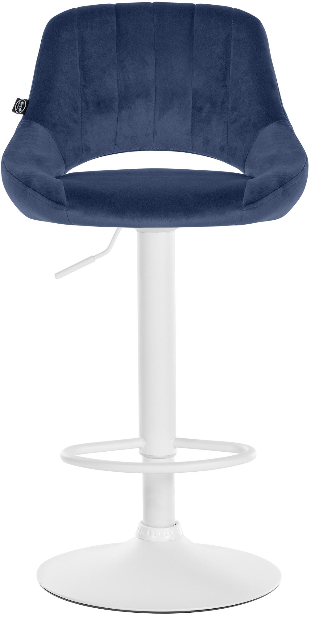 2er Set Barhocker Milet Samt W – Ansicht 4