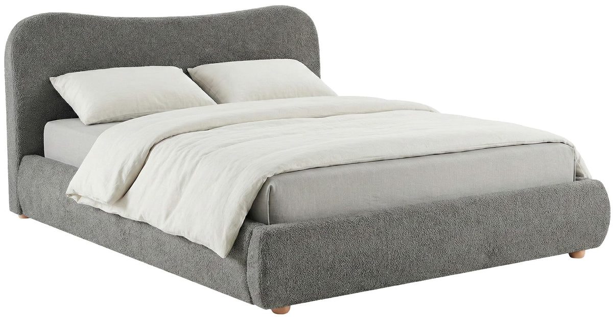 Bett Maido Teddy Stoff 160x200 cm – Ansicht 2