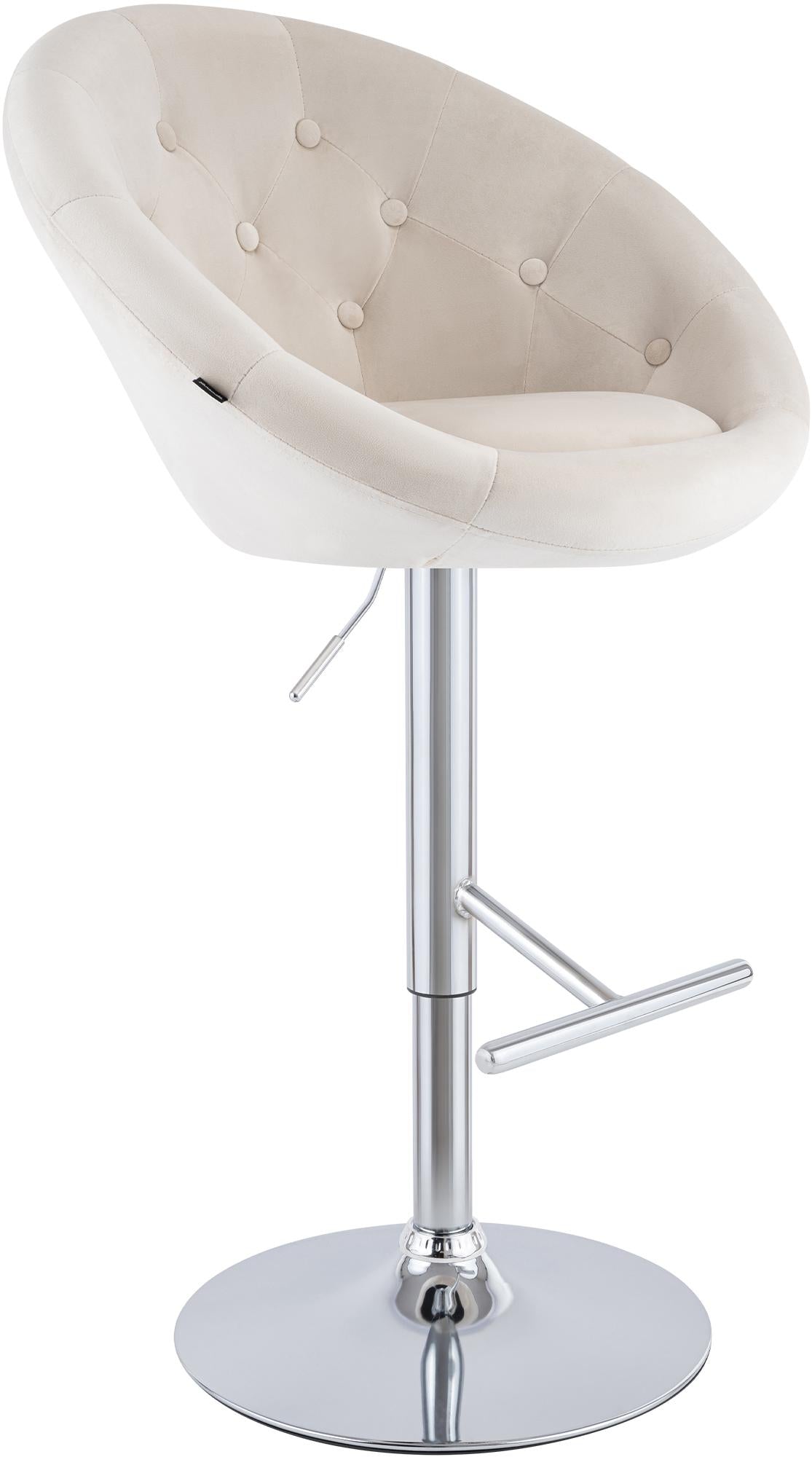 Barhocker London Samt chrom – Ansicht 8