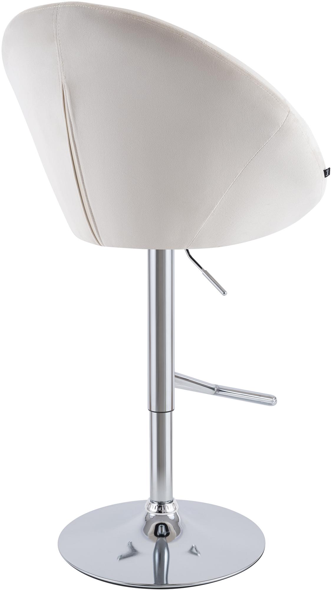 Barhocker London Samt chrom – Ansicht 13