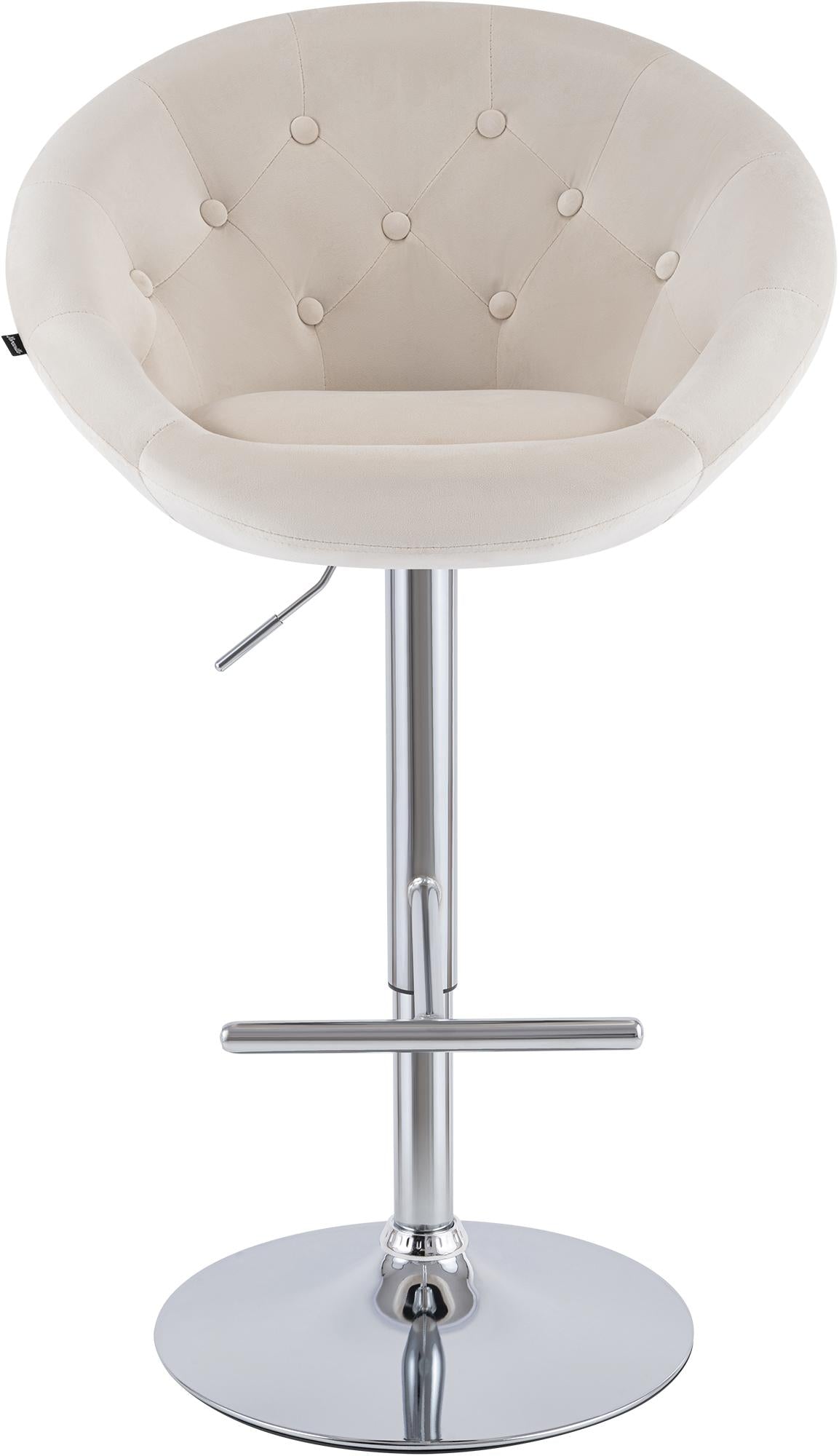 Barhocker London Samt chrom – Ansicht 11