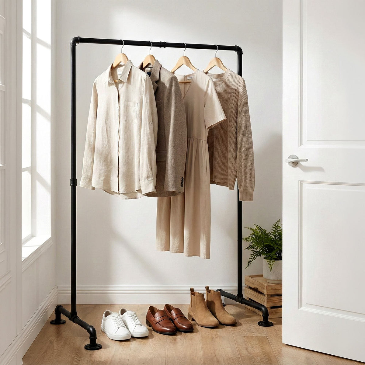 Kleiderständer Jersey 55x120x150 – Ansicht 3