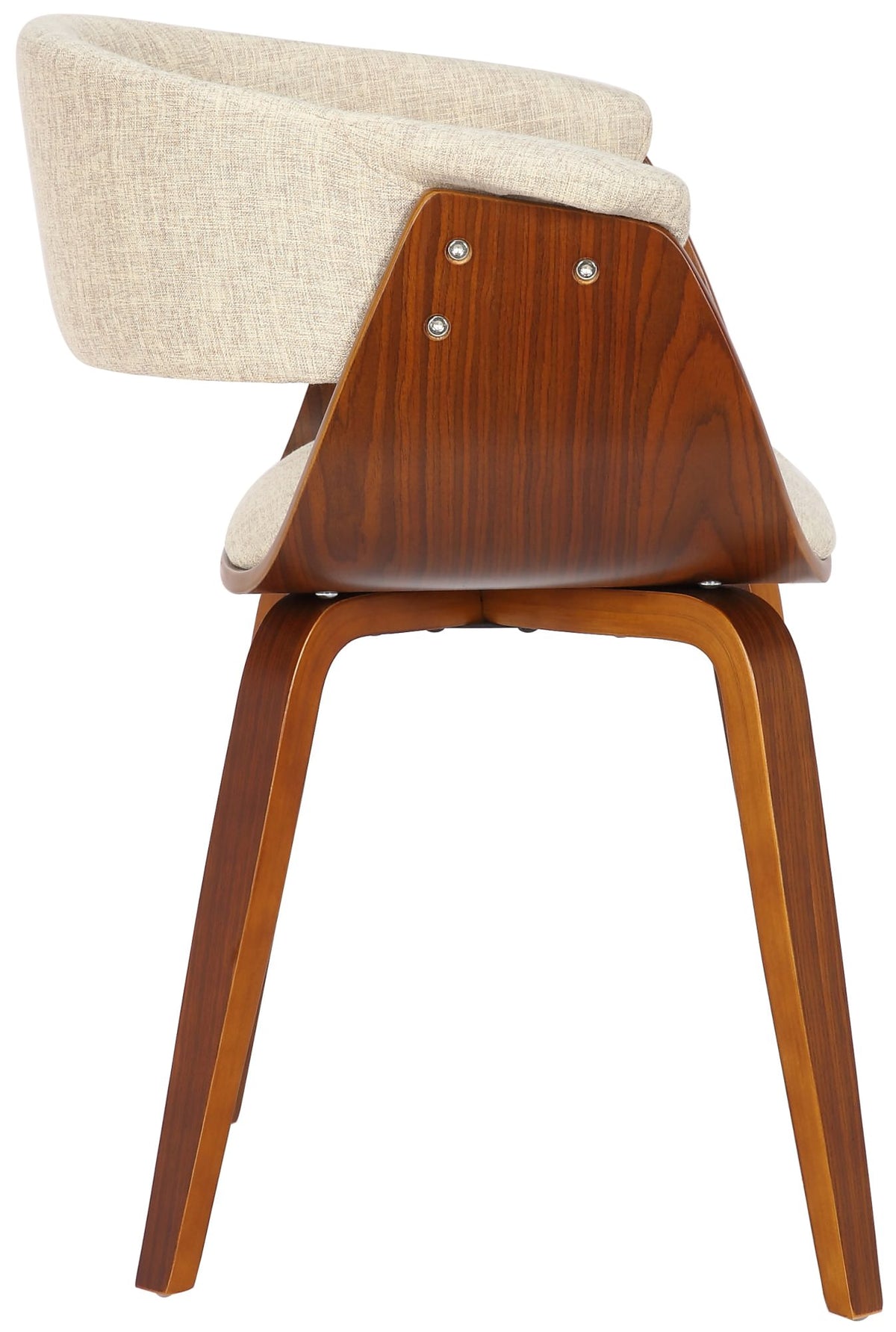 Stuhl Bruce Stoff walnuss – Ansicht 12
