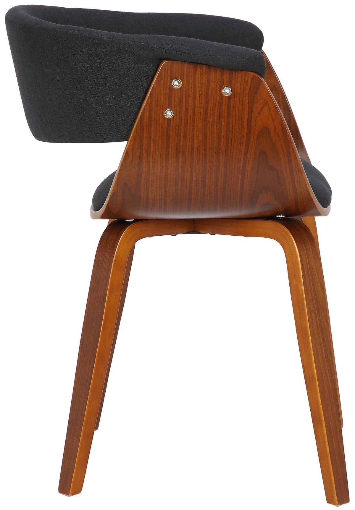 Stuhl Bruce Stoff walnuss – Ansicht 5
