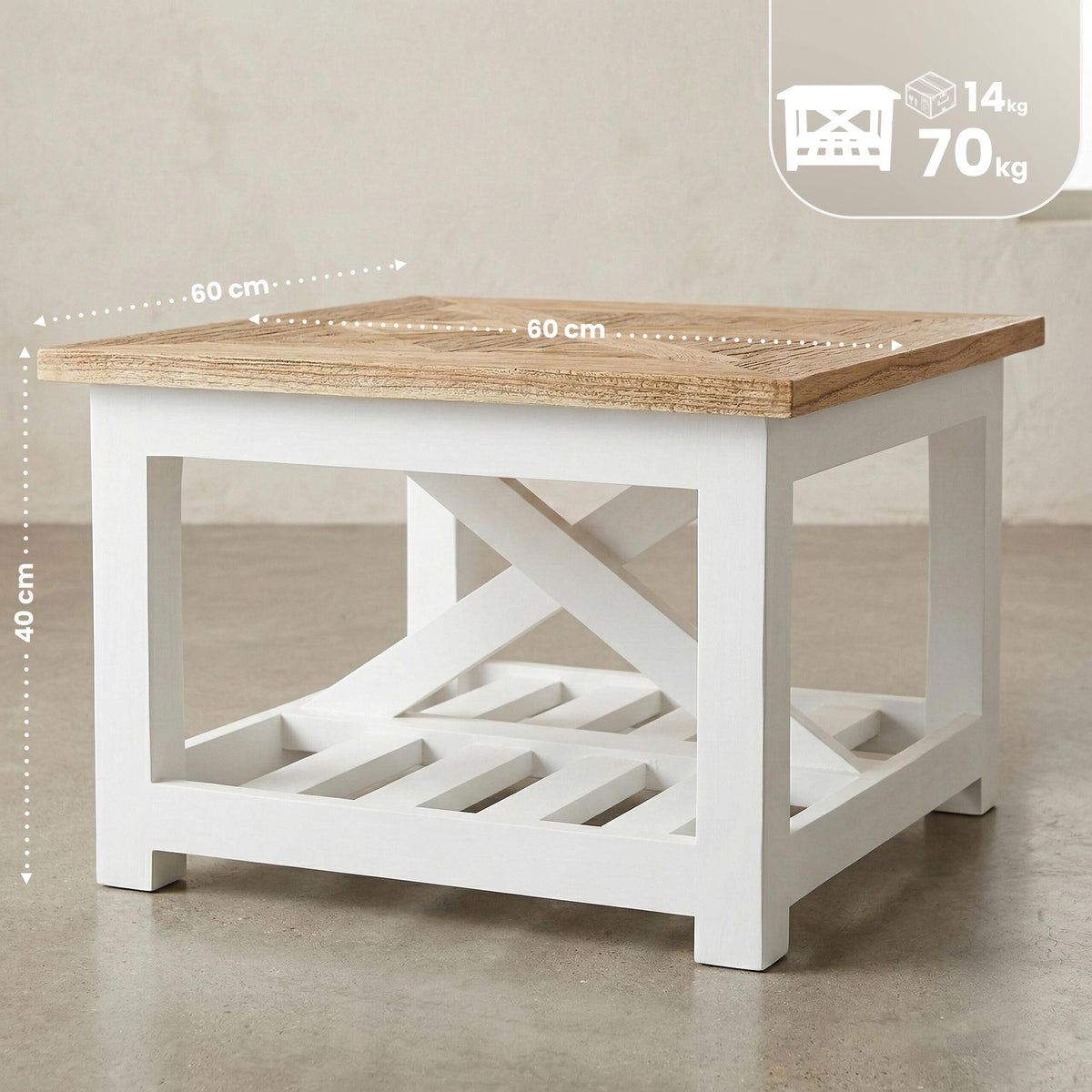 Tisch Bastrop – Ansicht 2