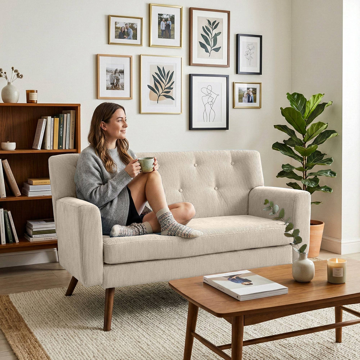 Sofa Kioni Cord – Ansicht 18